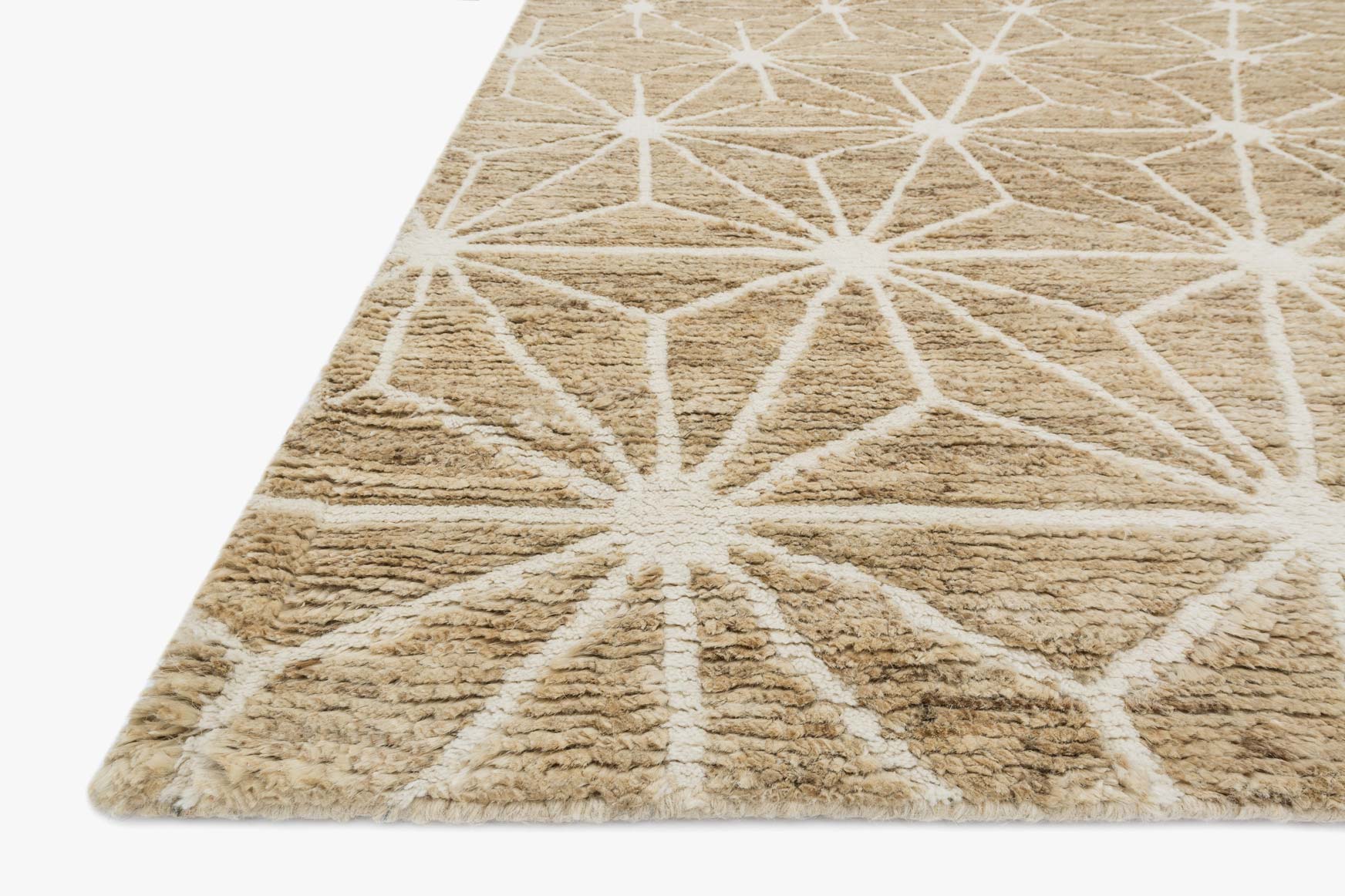 Loloi Sahara Collection - Transitional Hand Knotted Rug in Ivory (SJ-09)