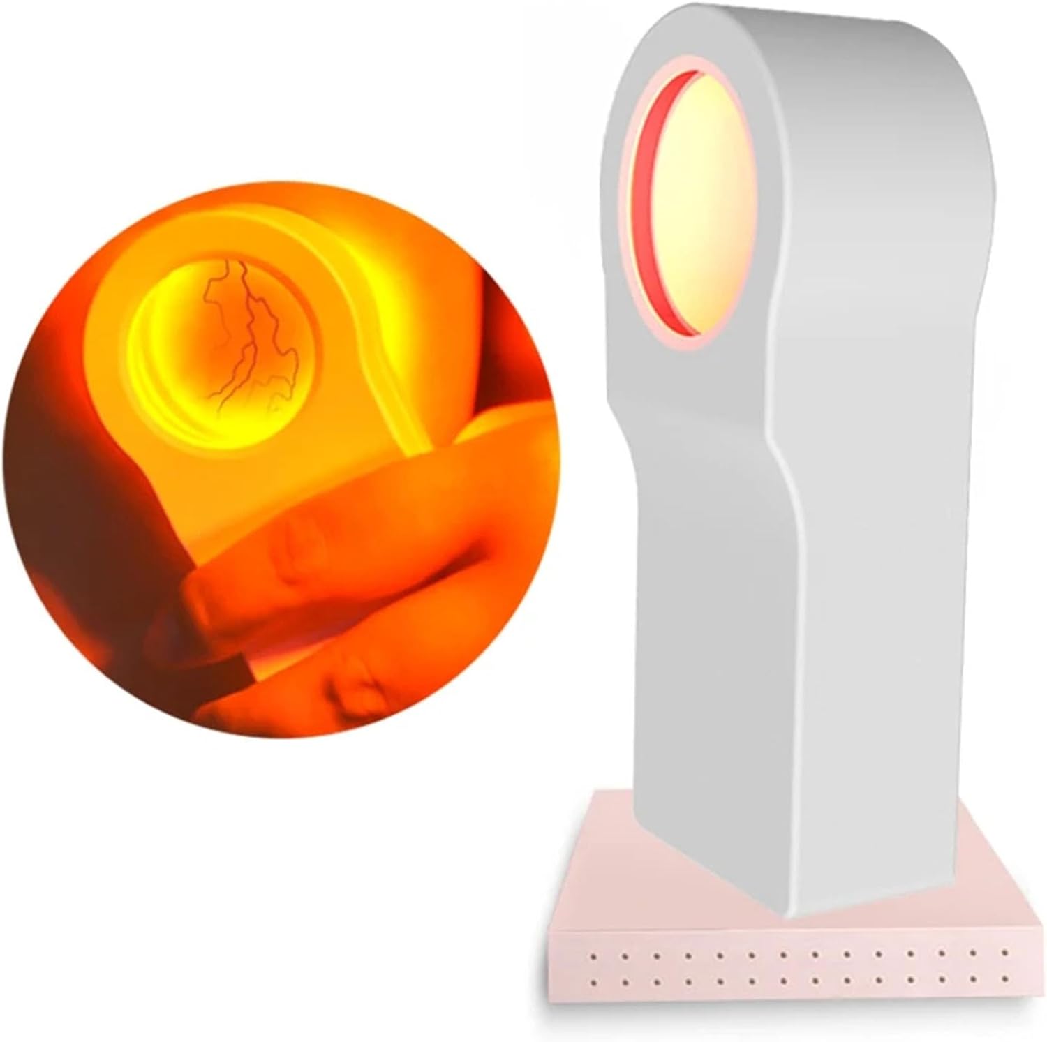 Vein Viewer Detector, Rechargeable Transilluminator Vein Finder Handhold Vein Illuminator Locator Infrared Puncture Vessel Lamp for Nurse Clinics Homes Use