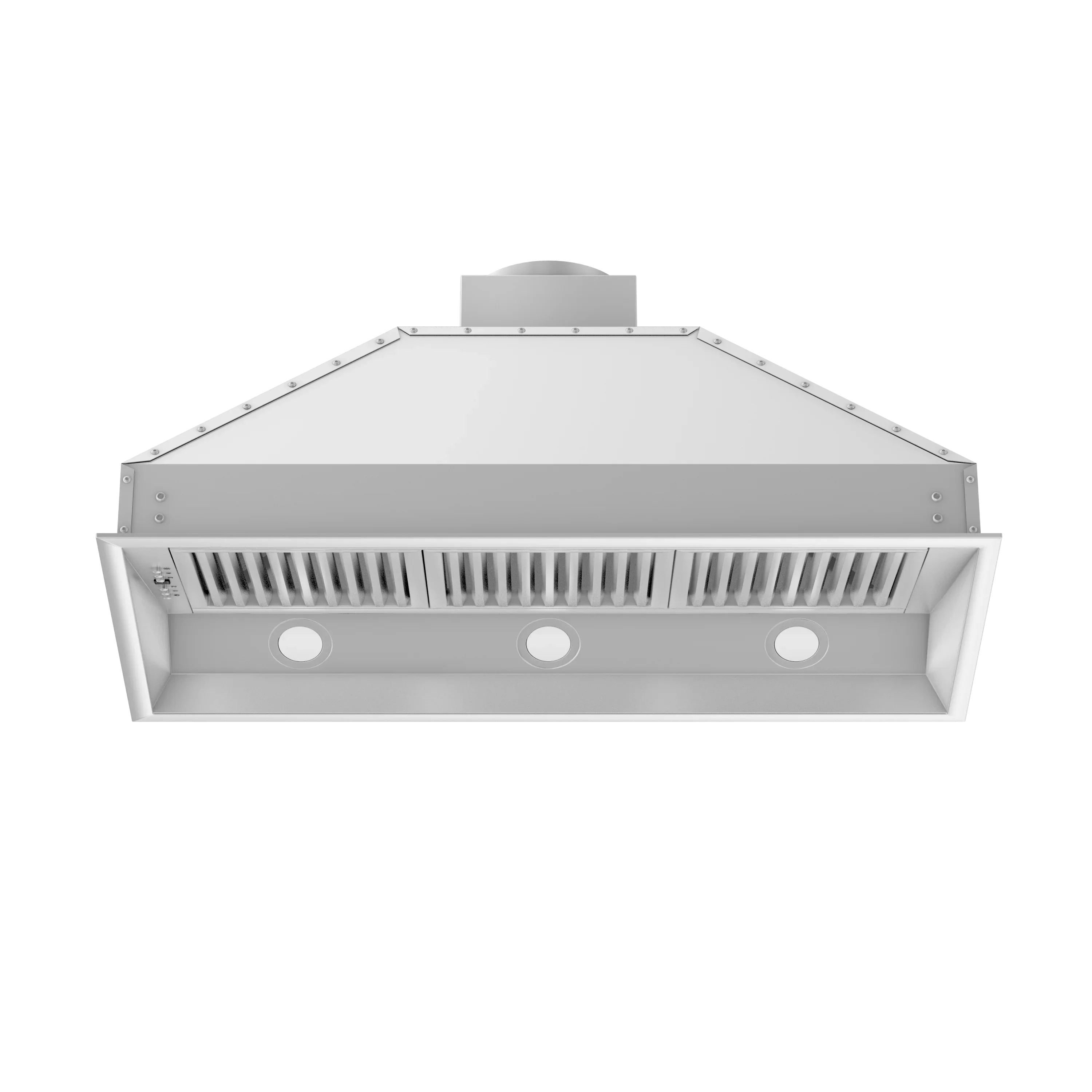 ZLINE 40-Inch Ducted Remote Blower Range Hood Insert in Stainless Steel (698-RS-40-400)