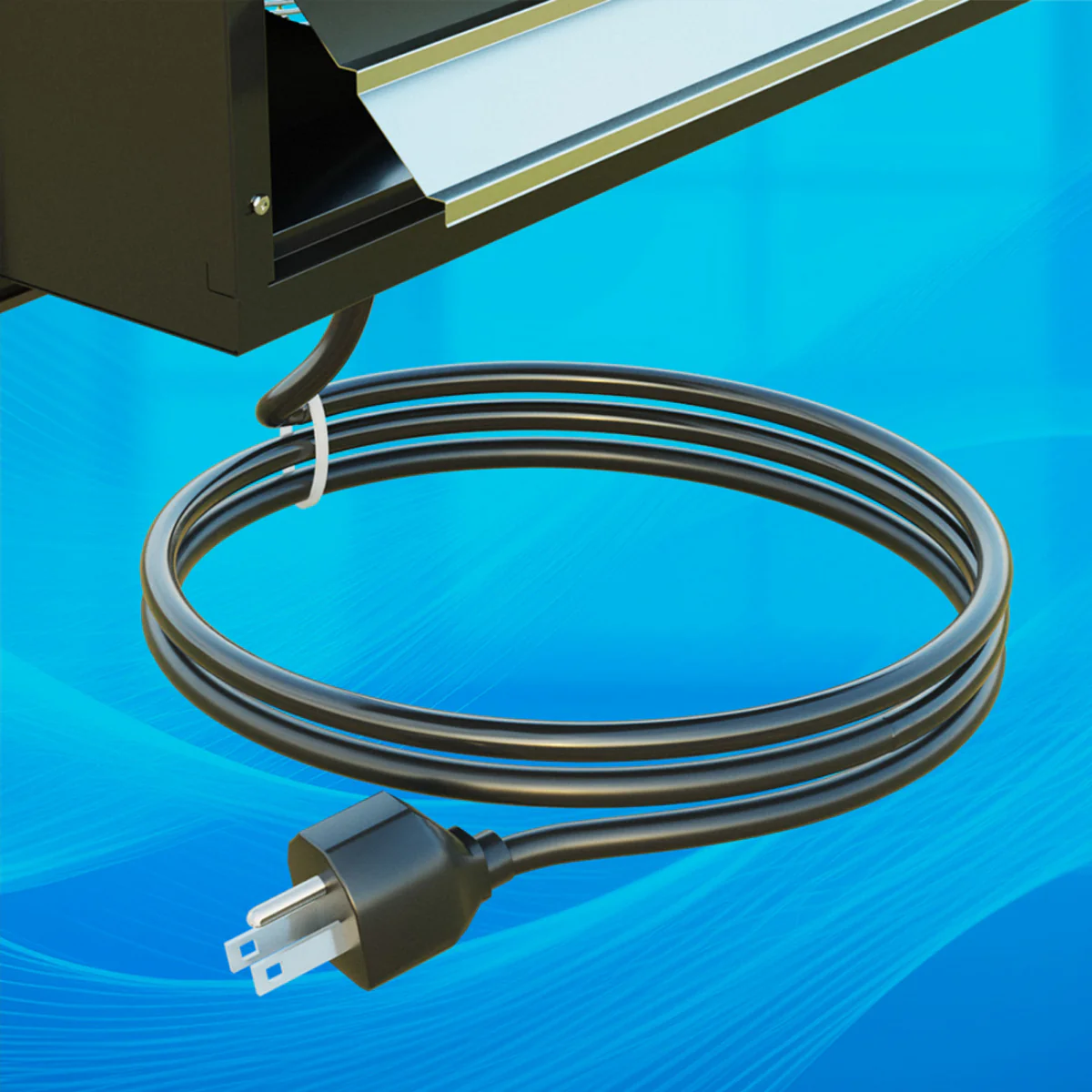 Canarm 36-in XFS36 Single Speed Shutter Mounted Exhaust Fan