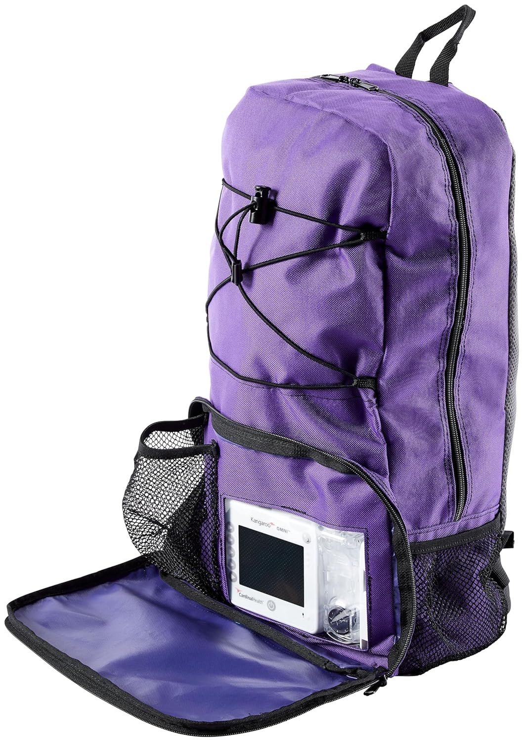 Cardinal Health™ Kangaroo™ Backpack, Purple, Large