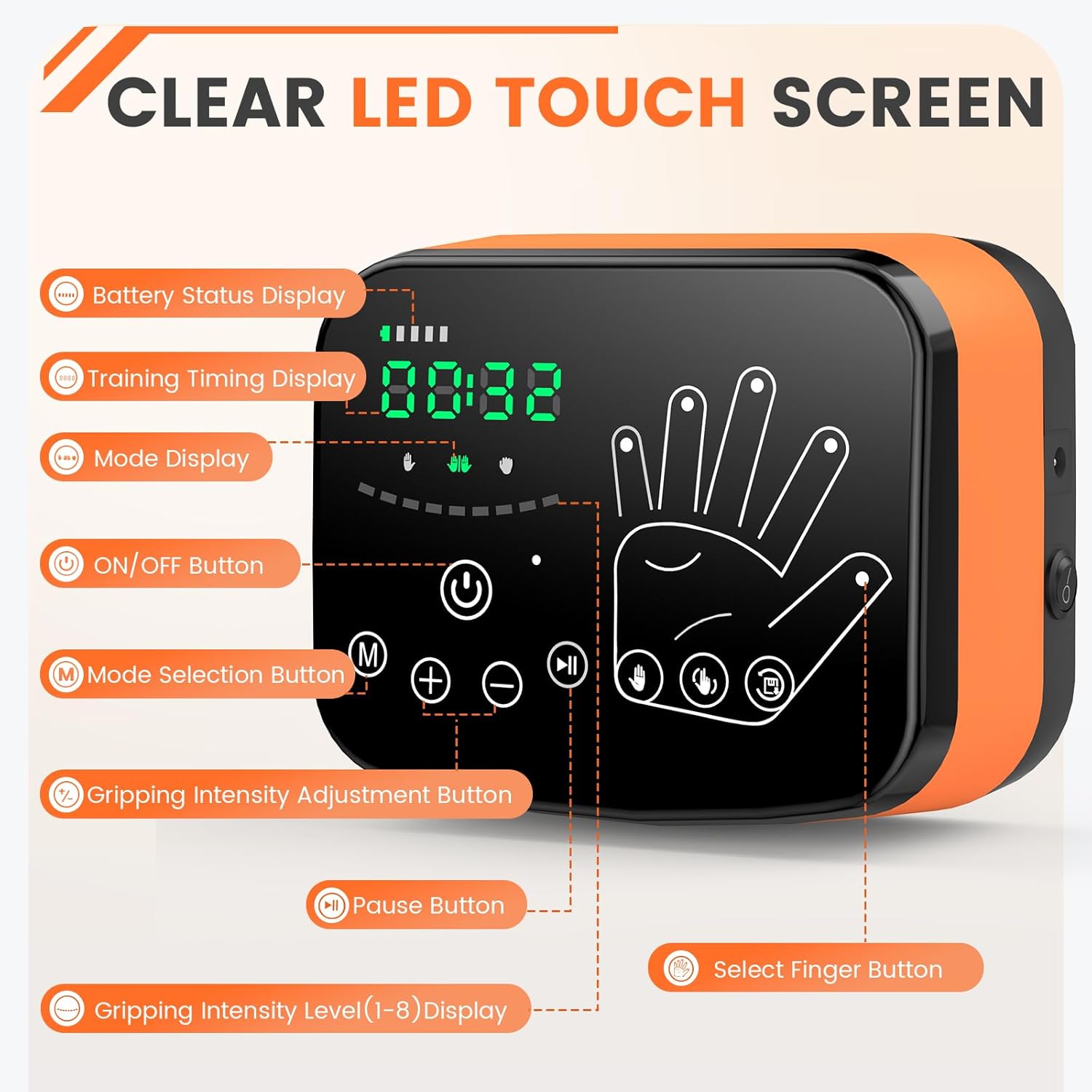 Rehabilitation Robot Gloves, 2025 New Stroke Hand Therapy Equipment Trainer, Arthritis Hemiplegia Patients