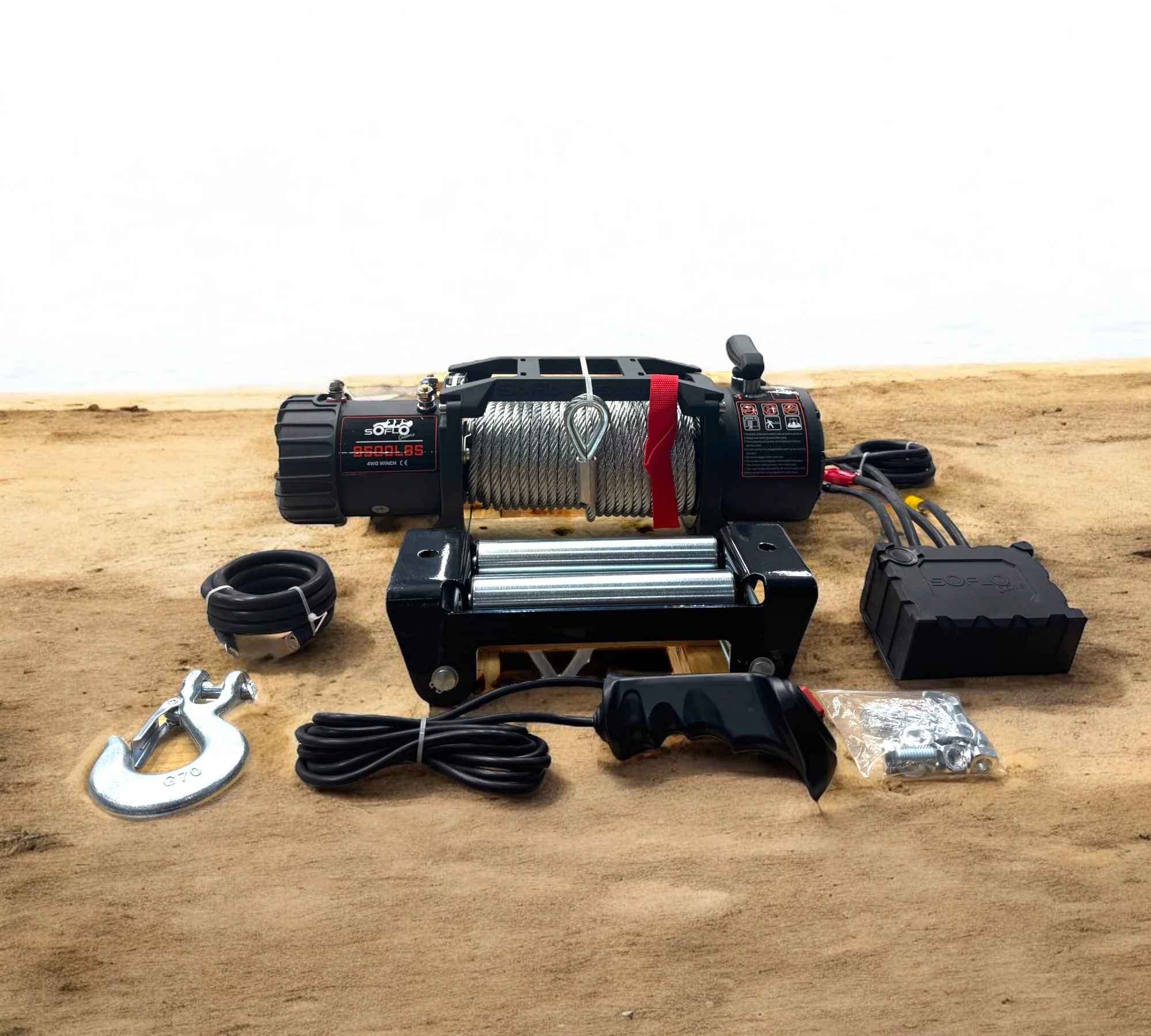 Jeep Wrangler Winch 9500lb 2018-2026