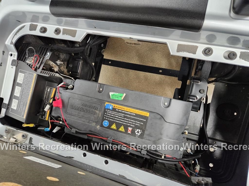 2020 E-Z-GO RXV Lithium Ion STREET READY Golf Cart, Silver