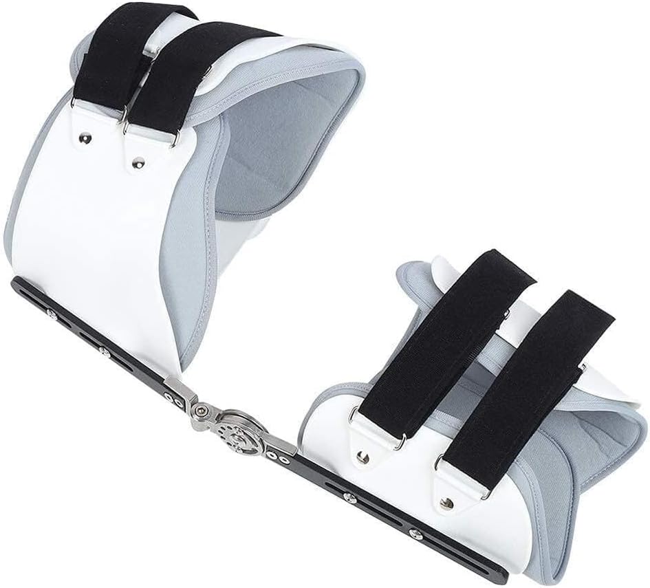 Fracture Recovery Joint Fixation Brace Adjustable Hinged Stabiliser Hip Orthosis Brace Groin Support Sciatica Femoral Injury Post-op Corrector Abduction Rehabilitation(Left)