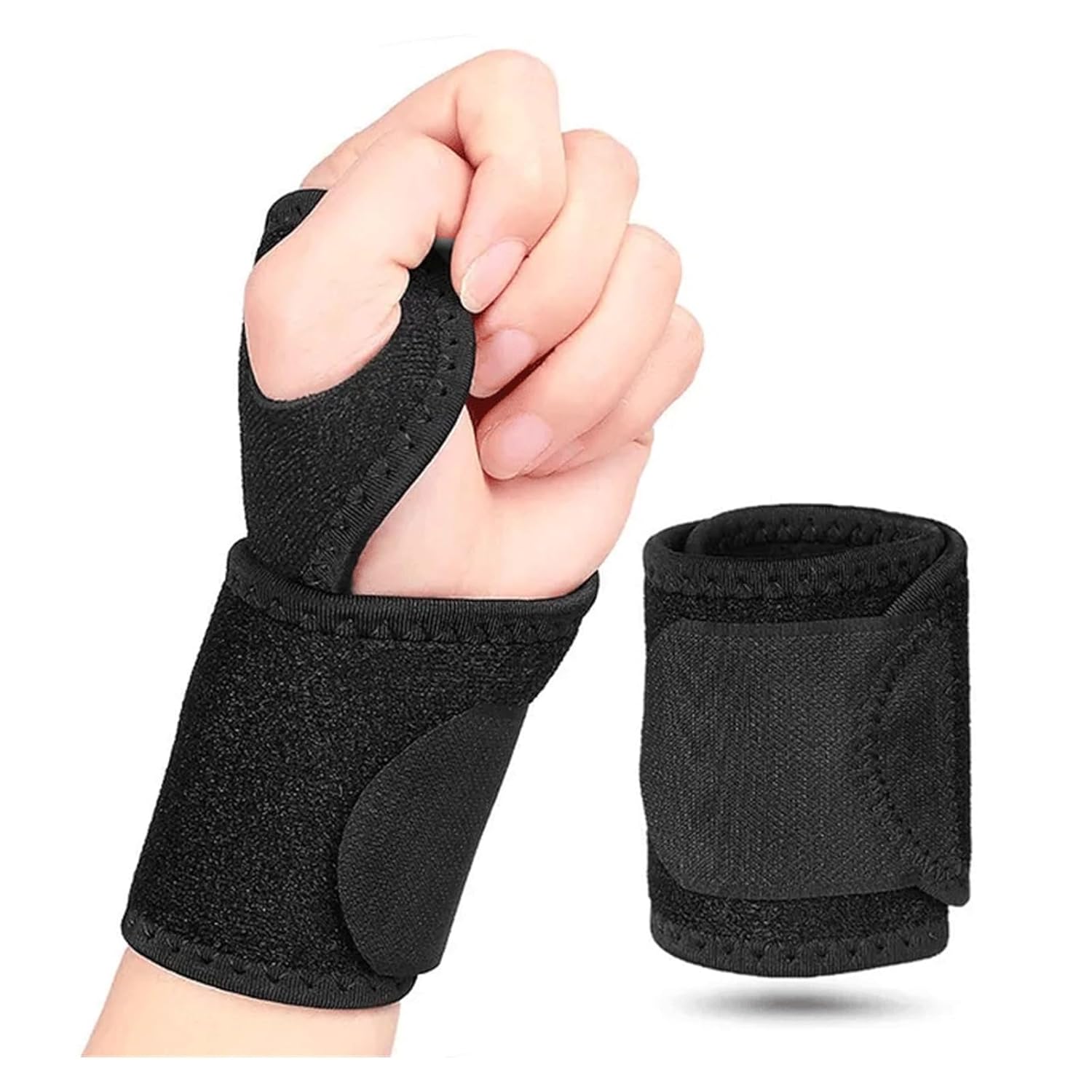 1Pc Gym Wrist Band Sports Wristband New Brace Support Splint Fractures Carpal Tunnel Wristbands for Fitness