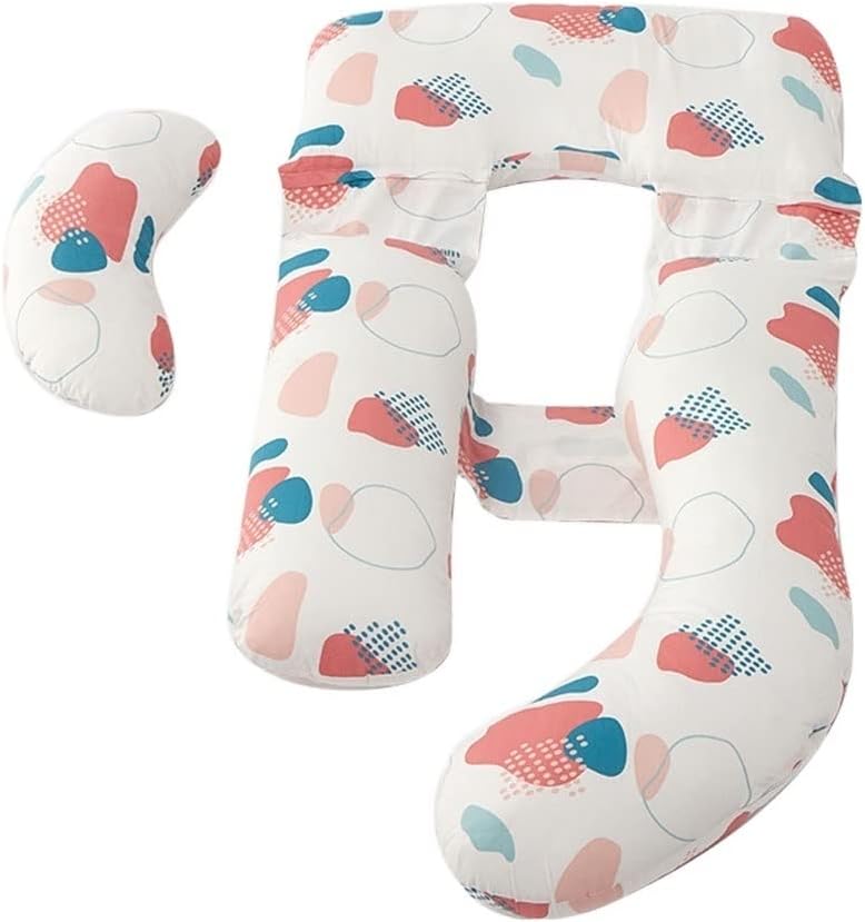 Pregnancy Pillows, U Shaped Full Body Pregnancy Pillows for Sleeping, Maternity Pillow with Removable Cover - Support for Head, Back, Belly, Hips, Legs for Pregnant Womem (Color : A)