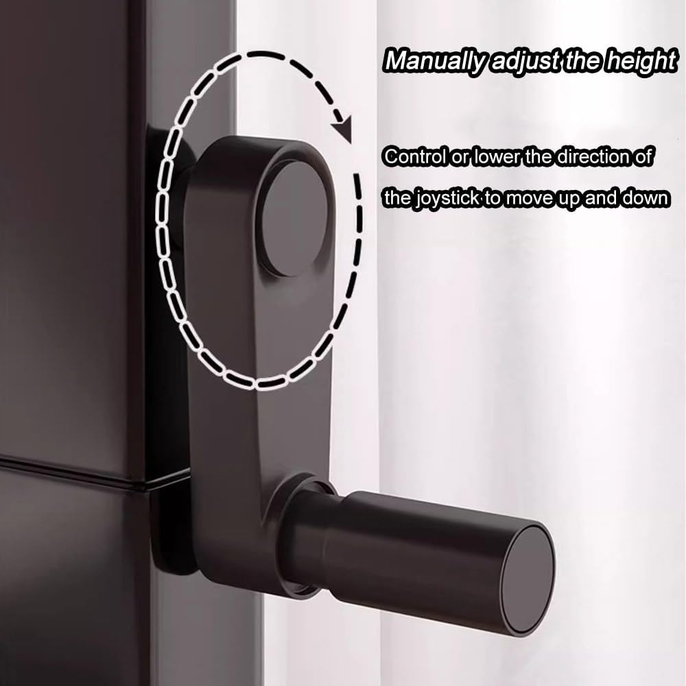 Overbed Table with Wheels Bed Table Height Adjustable 29