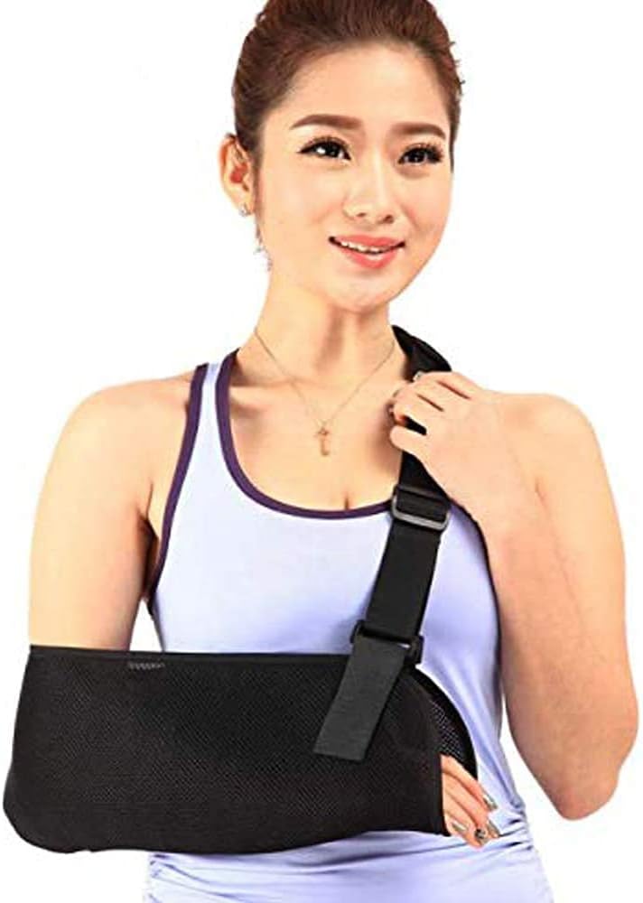 arm sling shoulder sling arm brace arm sling shoulder immobilizerZHANGDONGShoulder Sling Arm Brace with Thumb Support,Arm Sling Support Strap,Lightweight Breathabl,For Fracture Rehabilitation7.30