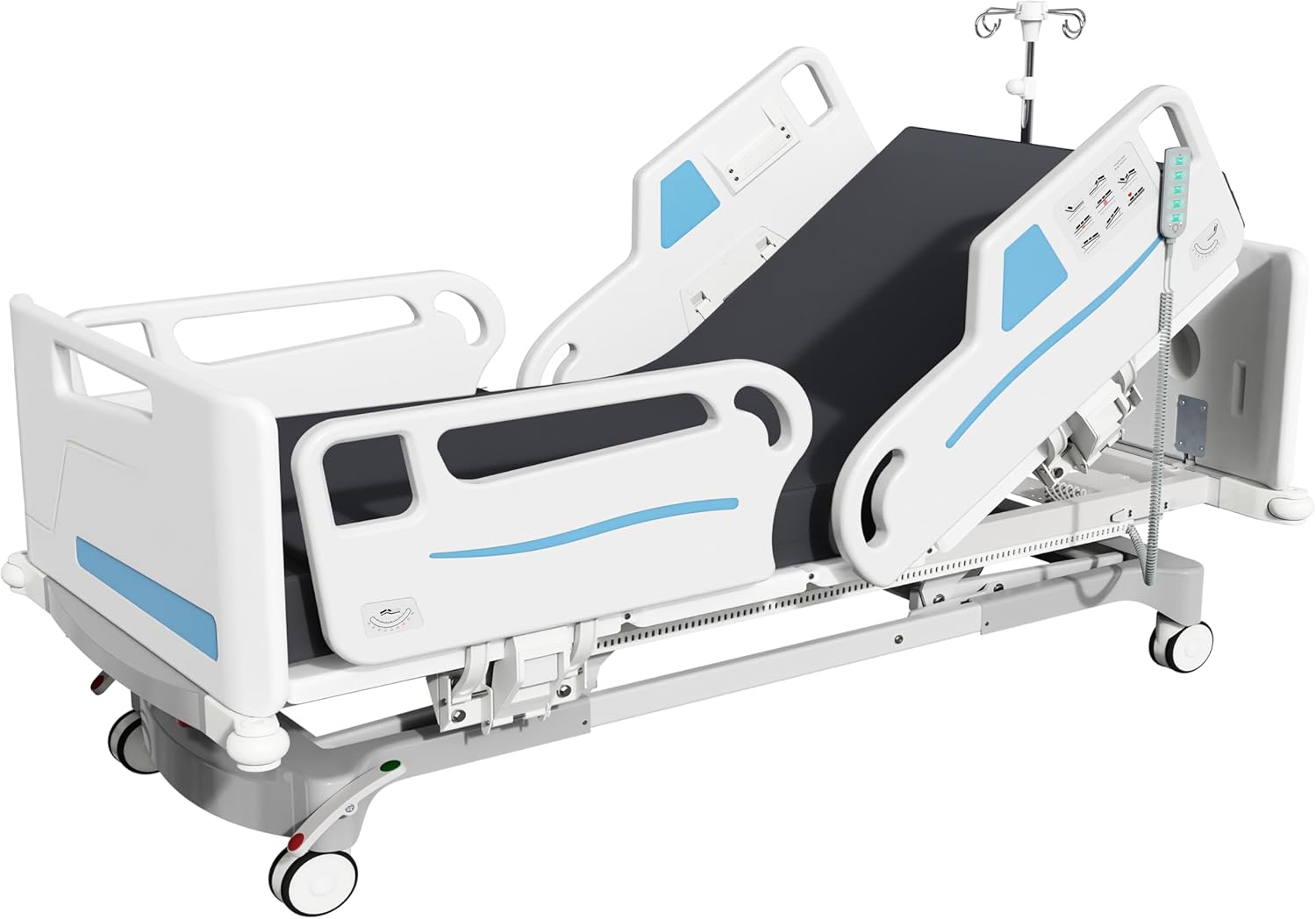 Premium 5 Functions Full Electric ICU Hospital Bed with 4.7