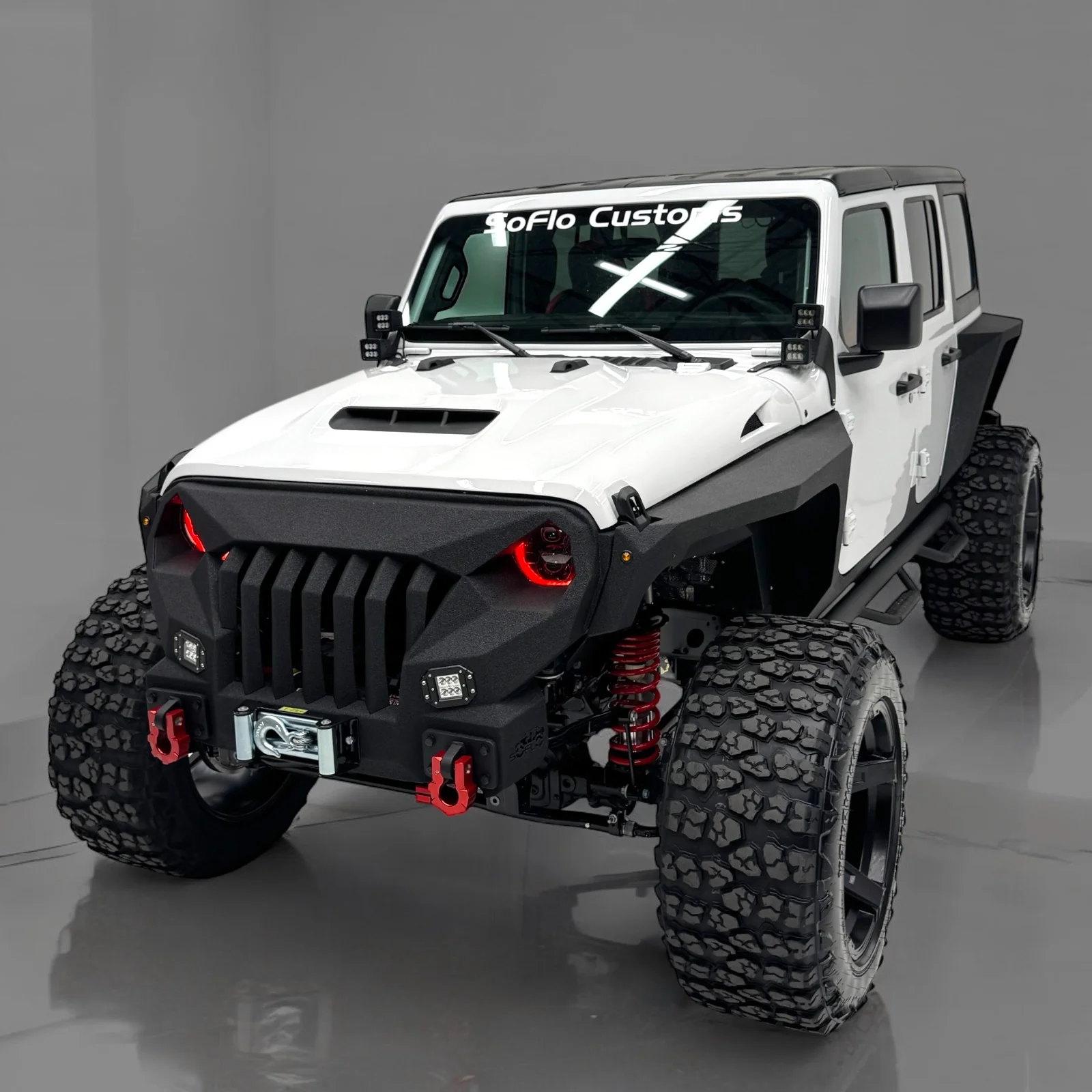 Jeep Wrangler Mojave Style Hood 2018-2026
