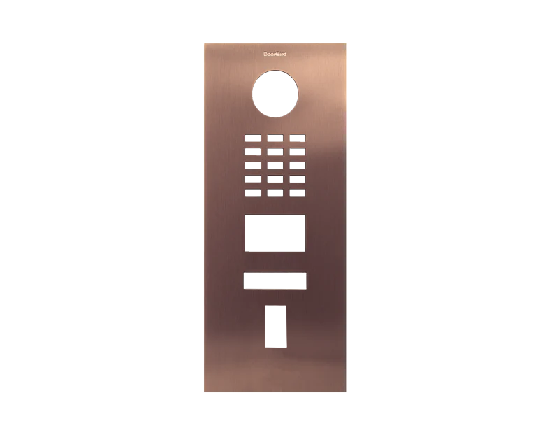 DoorBird Front Panel for D2101FV Fingerprint 50/D2101FV EKEY in Bronze