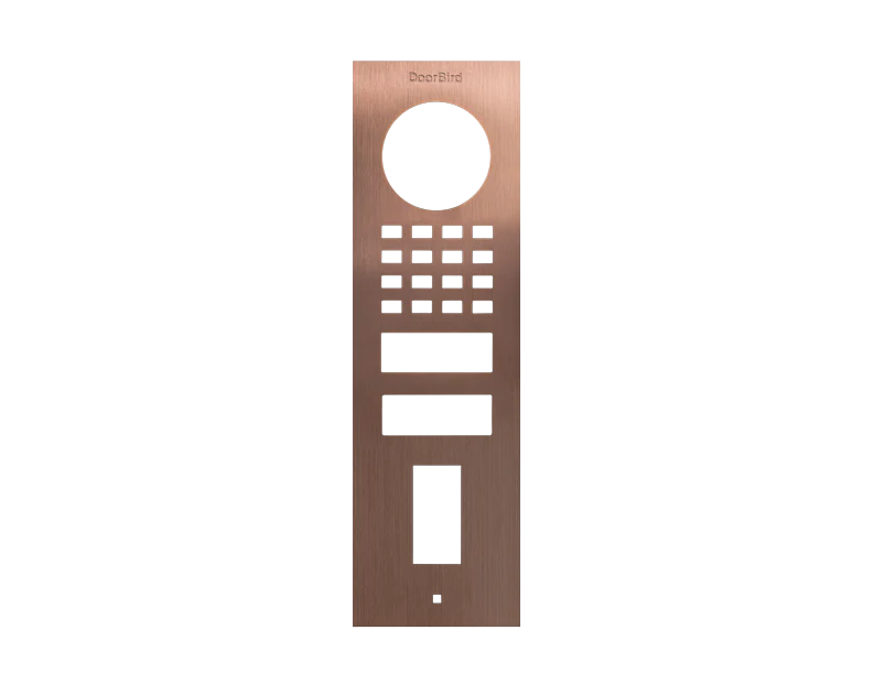 DoorBird Front Panel for D1101FV Fingerprint 50 Surface-Mount in Bronze