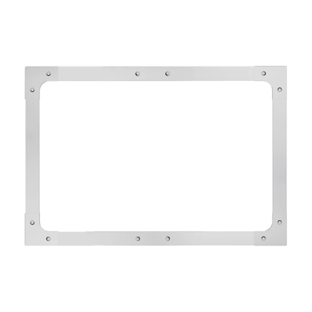 ILVE Nostalgie II Noblesse Frame for 36-Inch Range Oven Door in Chrome (KCN90C)