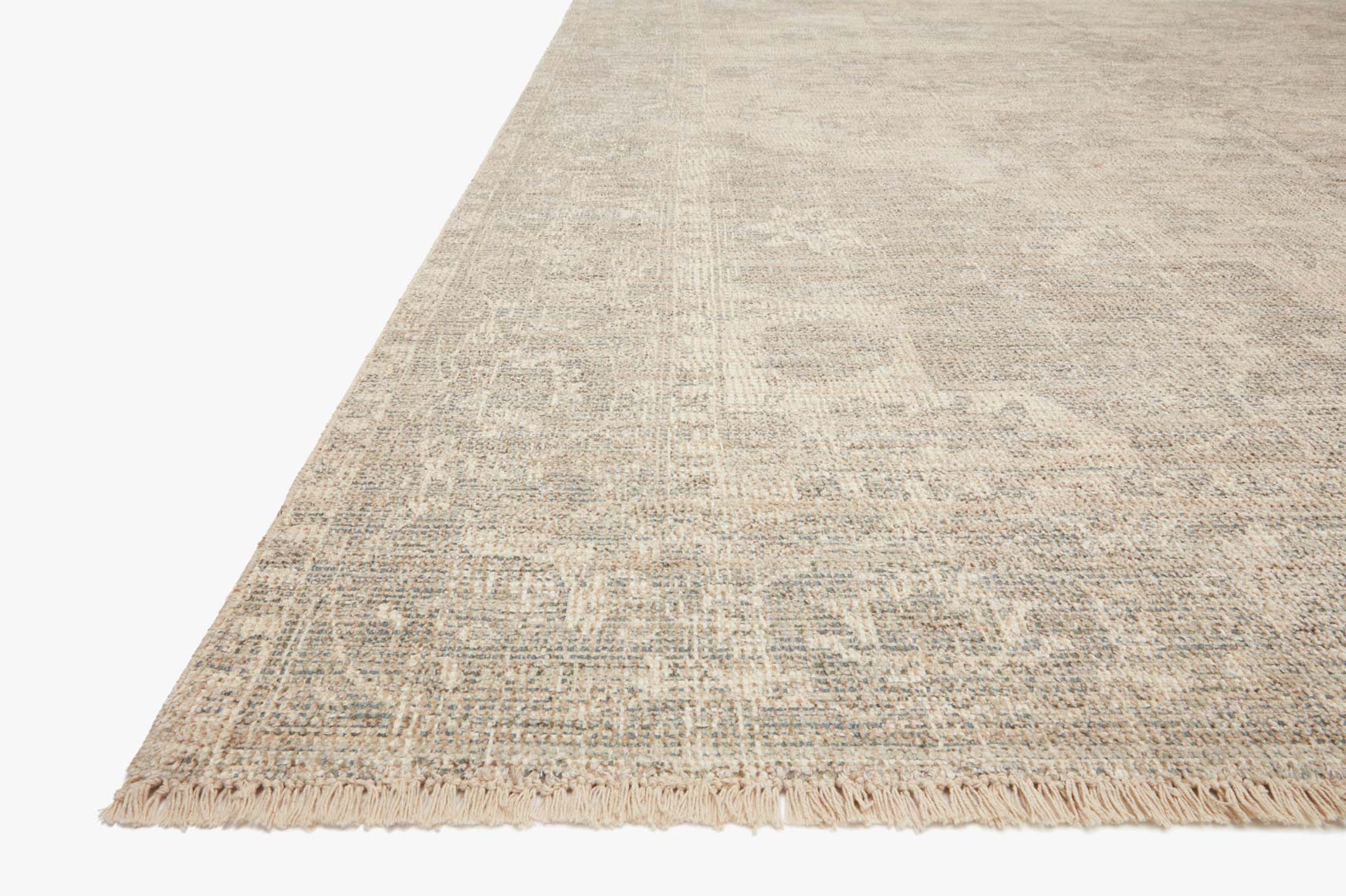Loloi Priya Collection - Transitional Hand Woven Rug in Ivory & Grey (PRY-04)