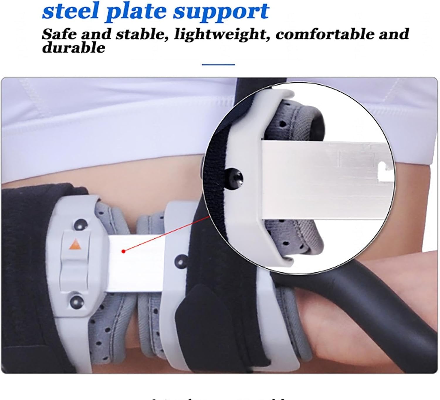 Adjustable Hinged Elbow Brace |Adjustable Post Op ArmSplint & Shoulder Strap| Post Tendon Injury |Surgery Pain Relief Recoveryrt |Tennis| Tendonitis,Left