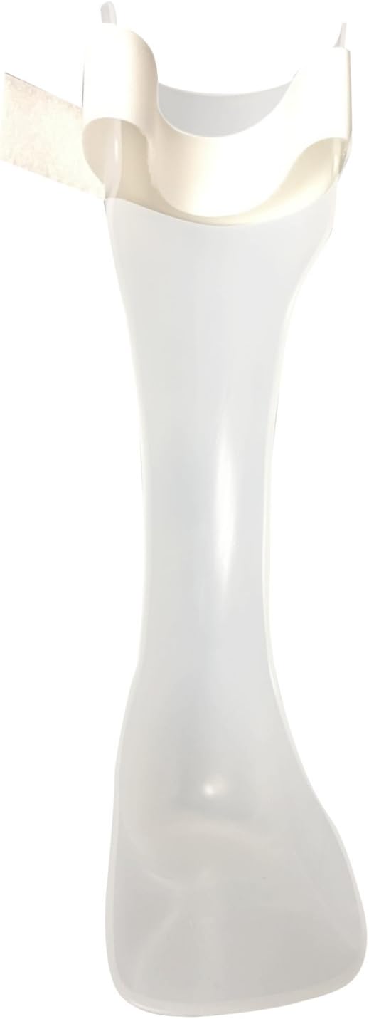 Truform-OTC Molded Plastic Posterior Leaf-Spring Ankle-Foot Orthosis Brace, Right Foot, Medium