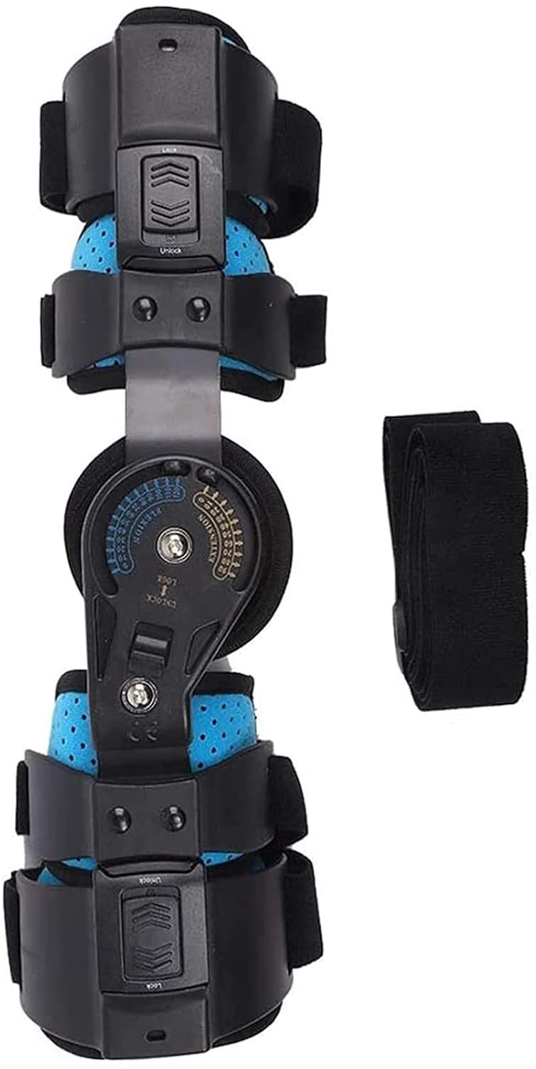 Hinged ROM Elbow Brace, Elbow Brace Stabilizer Splint Support Injury Recovery Arm Extension Protector Orthosis Adjustable Range Of Motion,Right