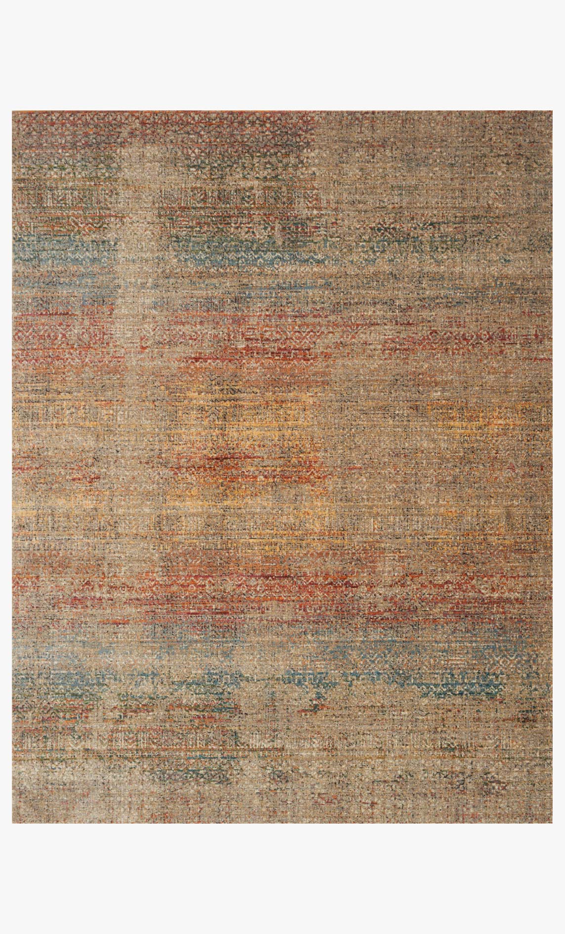 Loloi Javari Collection - Contemporary Power Loomed Rug in Smoke & Prism (JV-05)