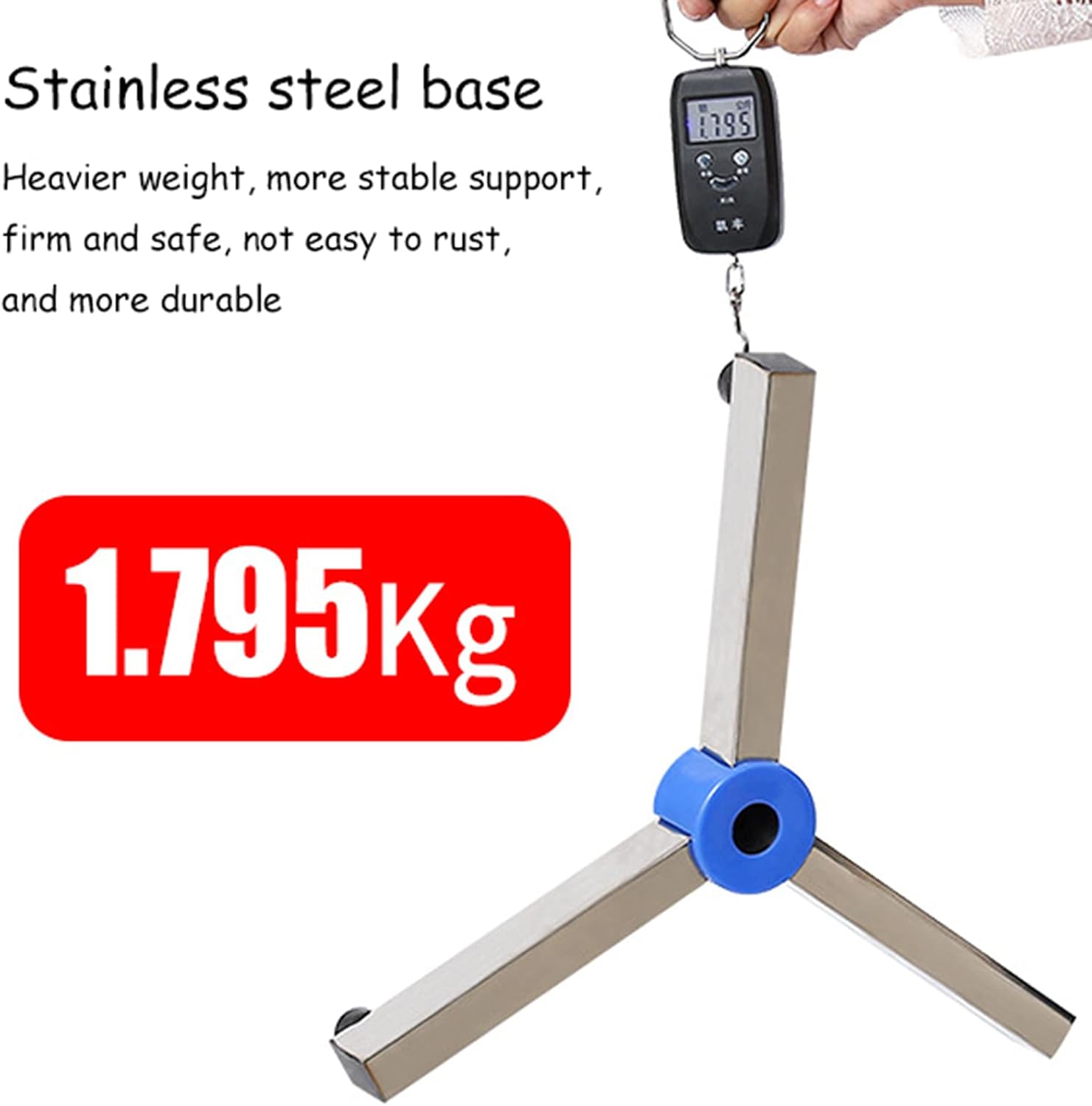 Adjustable Stainless Steel Infusion Stand with Wheels - Drip Holder for IV Therapy, Hospital Use, Medical Equipment, Height Adjustable, Portable Drip Pole