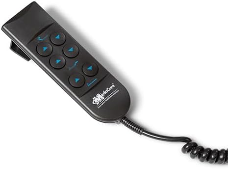 Medacure Hospital Homecare Bed with Mattress 3 Function Electric Homecare Bed, 15