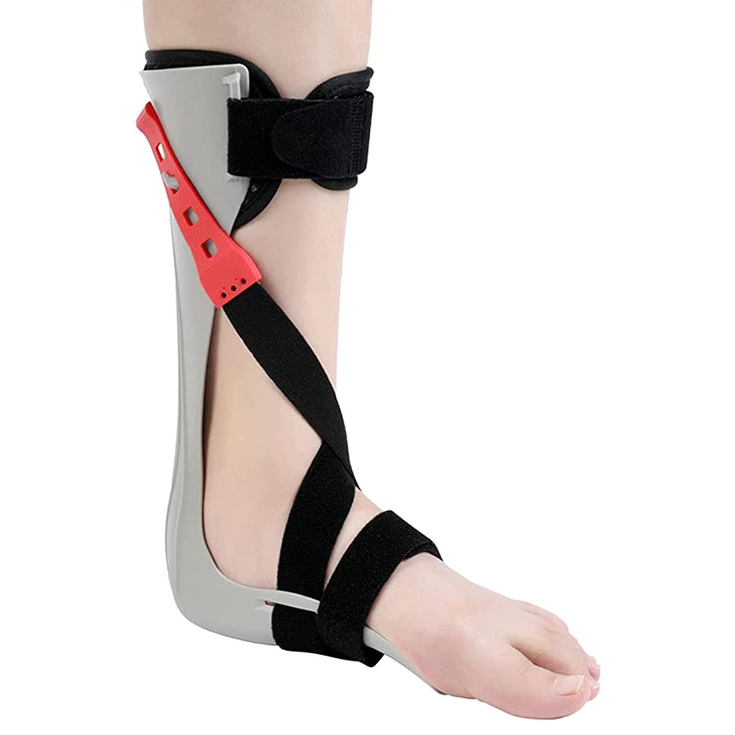 HUANGJUN Foot Drop Ankle Brace Drop Foot Support Splint, Ankle And Foot Orthosis - Ideal for Flaccid Foot Drop for Men And Women,left,S