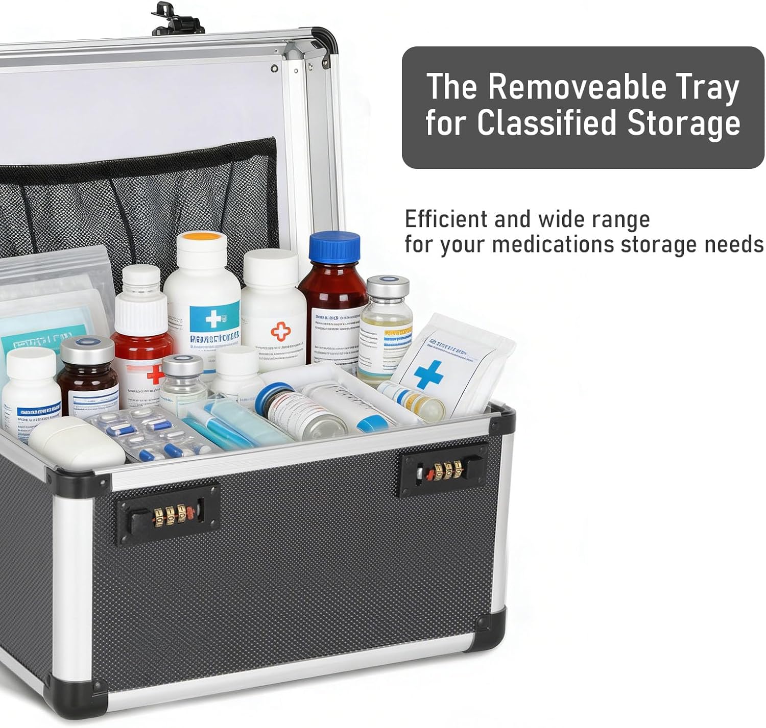 Medicine Box with Combination Lock - 15