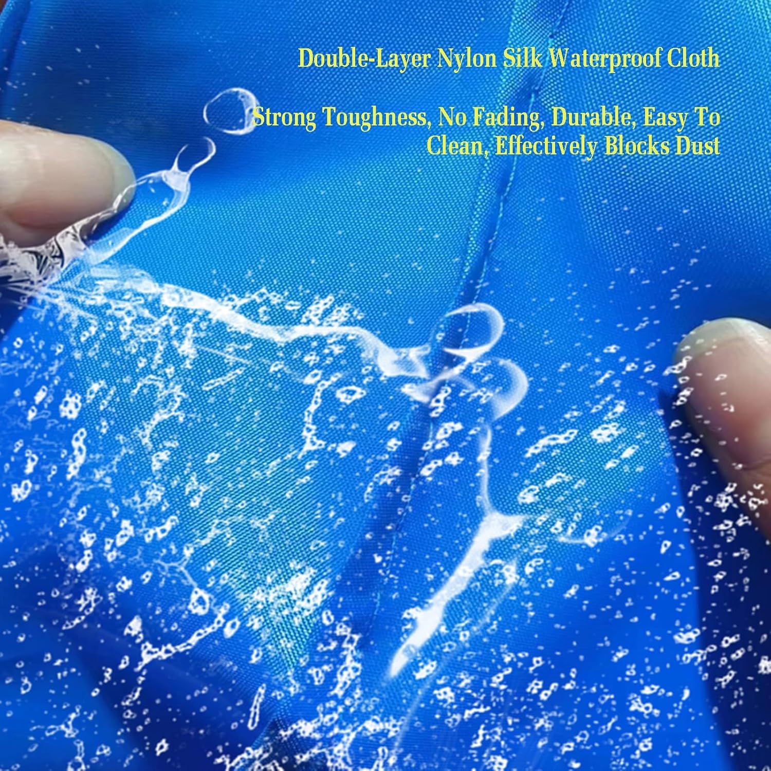 Mobile 5-Panel Medical Privacy Screen Divider with Removable Nylon Fabric for Hospitals, Offices & Salons - Portable Privacy Solution (Color-2)