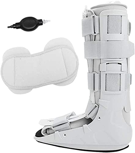 Foot Stabilizer Boot, Pneumatic Walking Boot, Ankle Strap Support Foot Orthosis Plantar Splint Brace, Stabiliser & Protector for Fractures, Sprains & Post Surgery Recovery (Size : X)