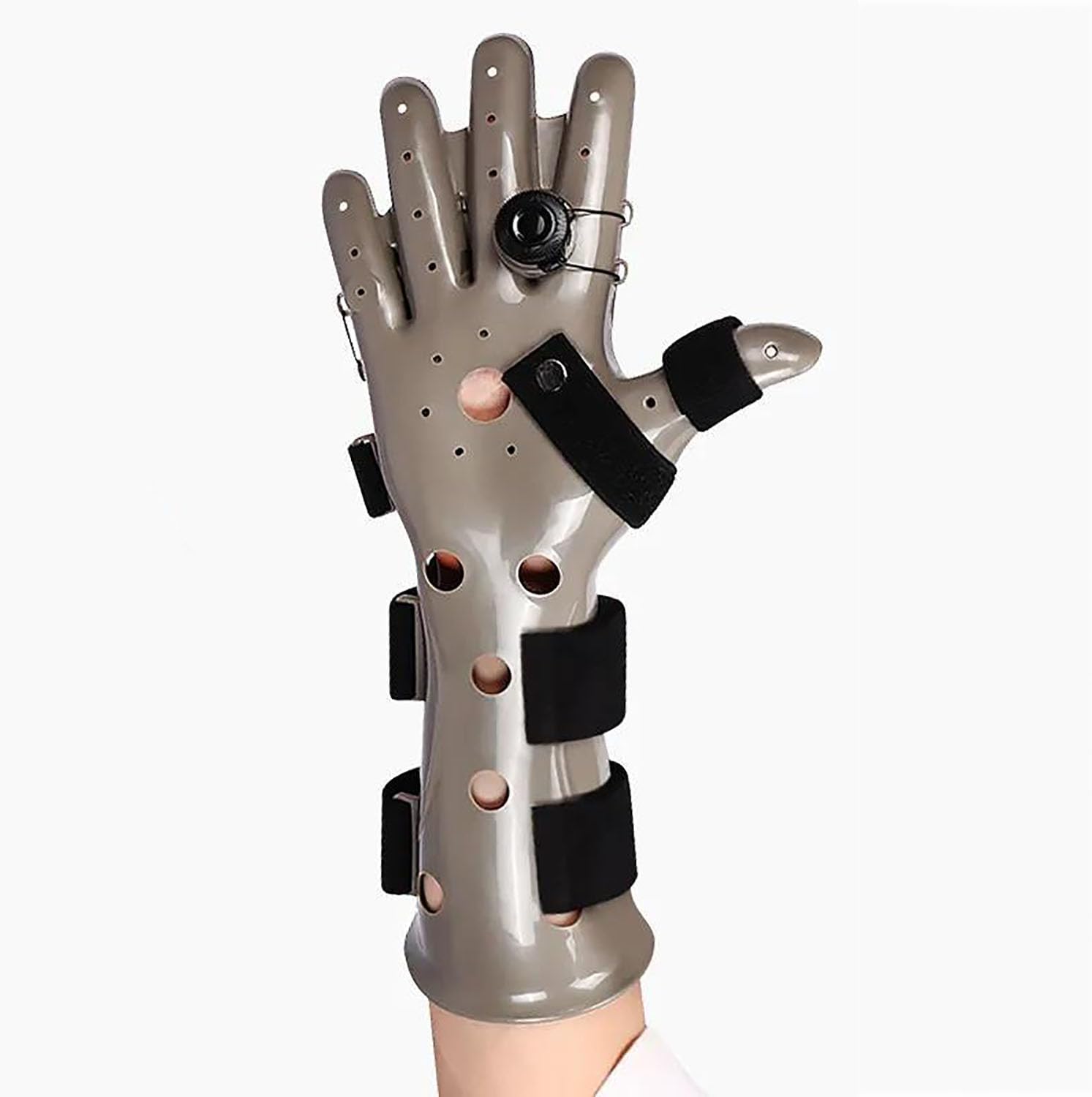 Wrist Point Fingers Orthotic Splint, Adjustable Fingerboard Resting Hand Splints, Finger Plate Wrist Fixer, for Flexion Contractures Support, for Correction, External Fixation After Injury