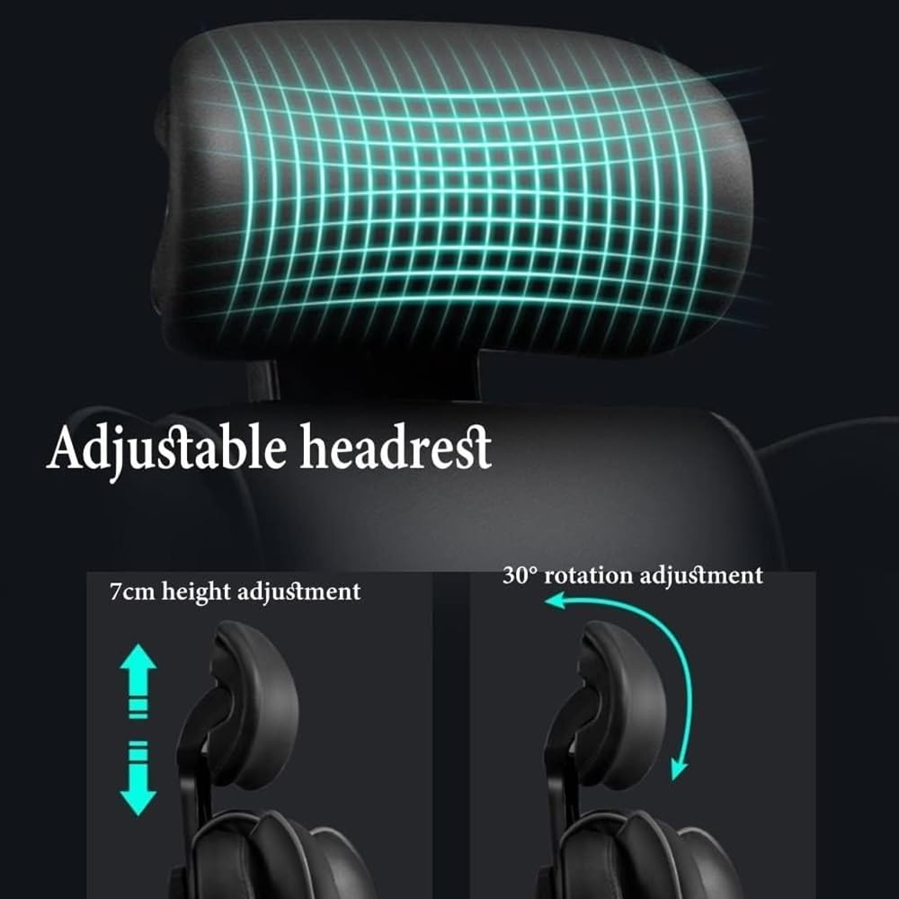 Ergonomic Executive Office Chair with Foot Rest, Gaming High Back Design, Lumbar Support, Adjustable PU Leather, Task Chair with Arms - Ideal for Office Work and Gam(Pink-One Size