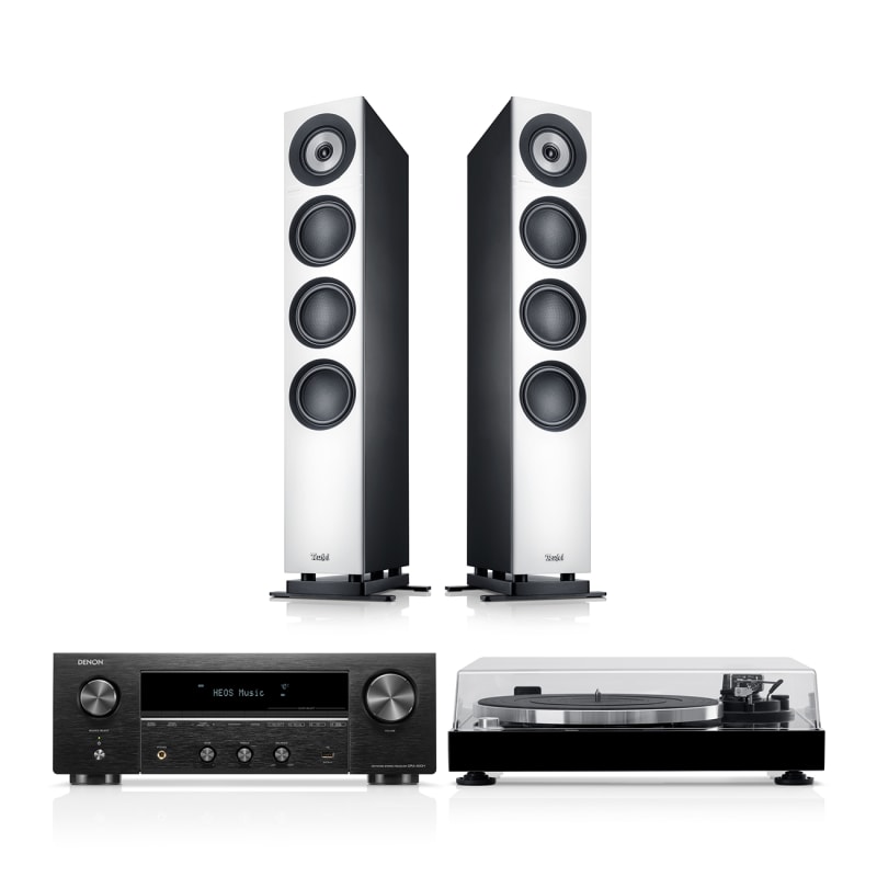 DEFINION 3 + DENON DRA-900H + DUAL DT 500