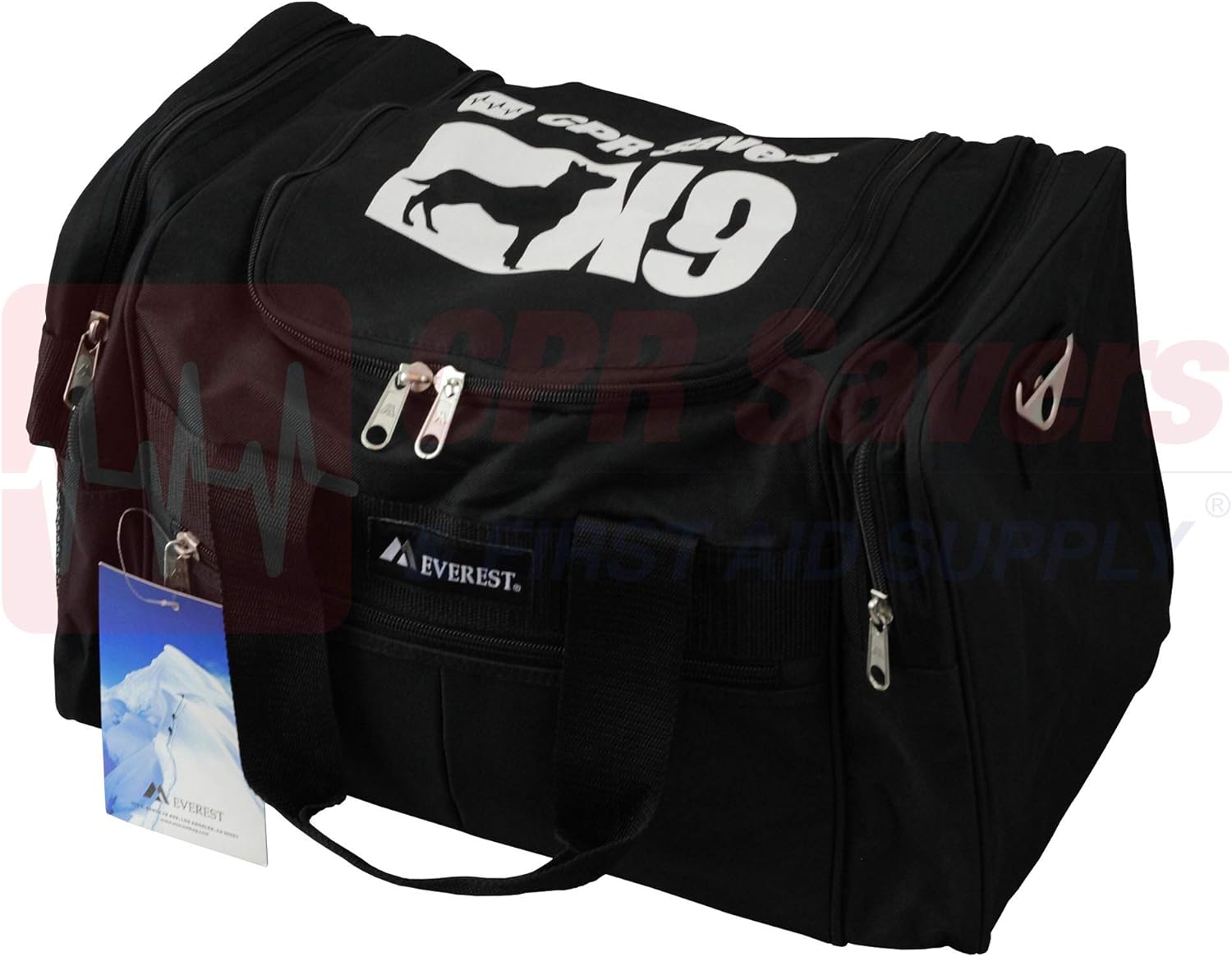 CPR Savers 48-Piece Deluxe K9 Dog Trauma First Aid Kit - Home, Outdoors, Hiking, Camping, Walking, Running, Dog Park, Hunting, Travel, Backpacking, Trauma, or Emergency Use