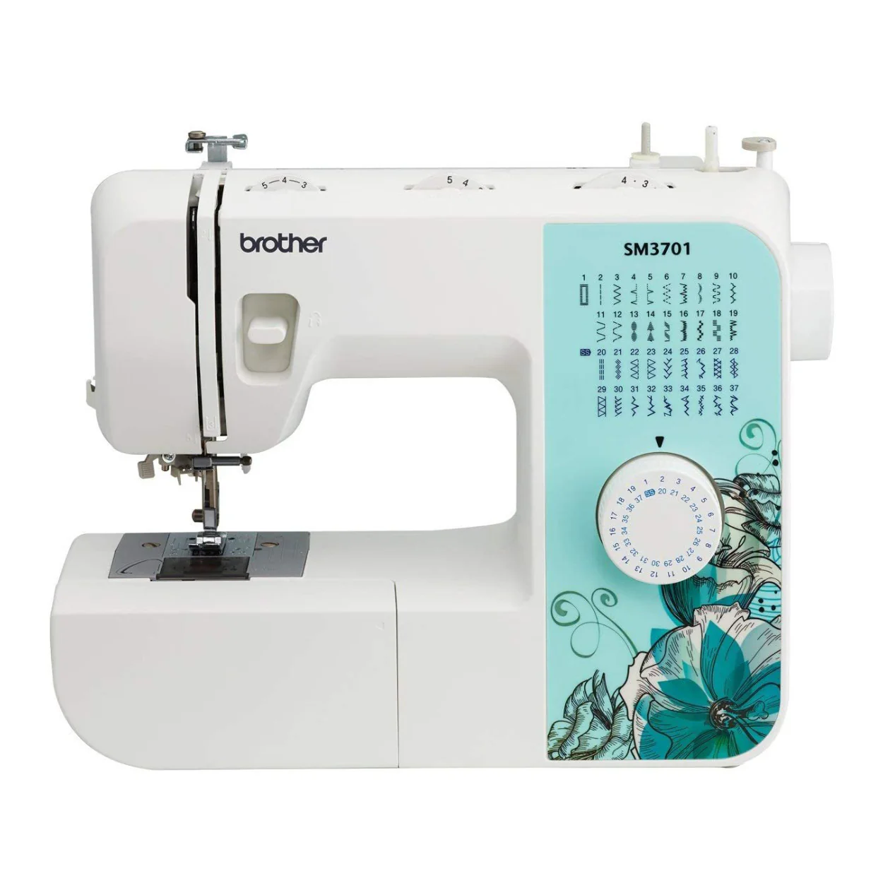 Brother SM3701 37-Stitch Sewing Machine (Multicolor)
