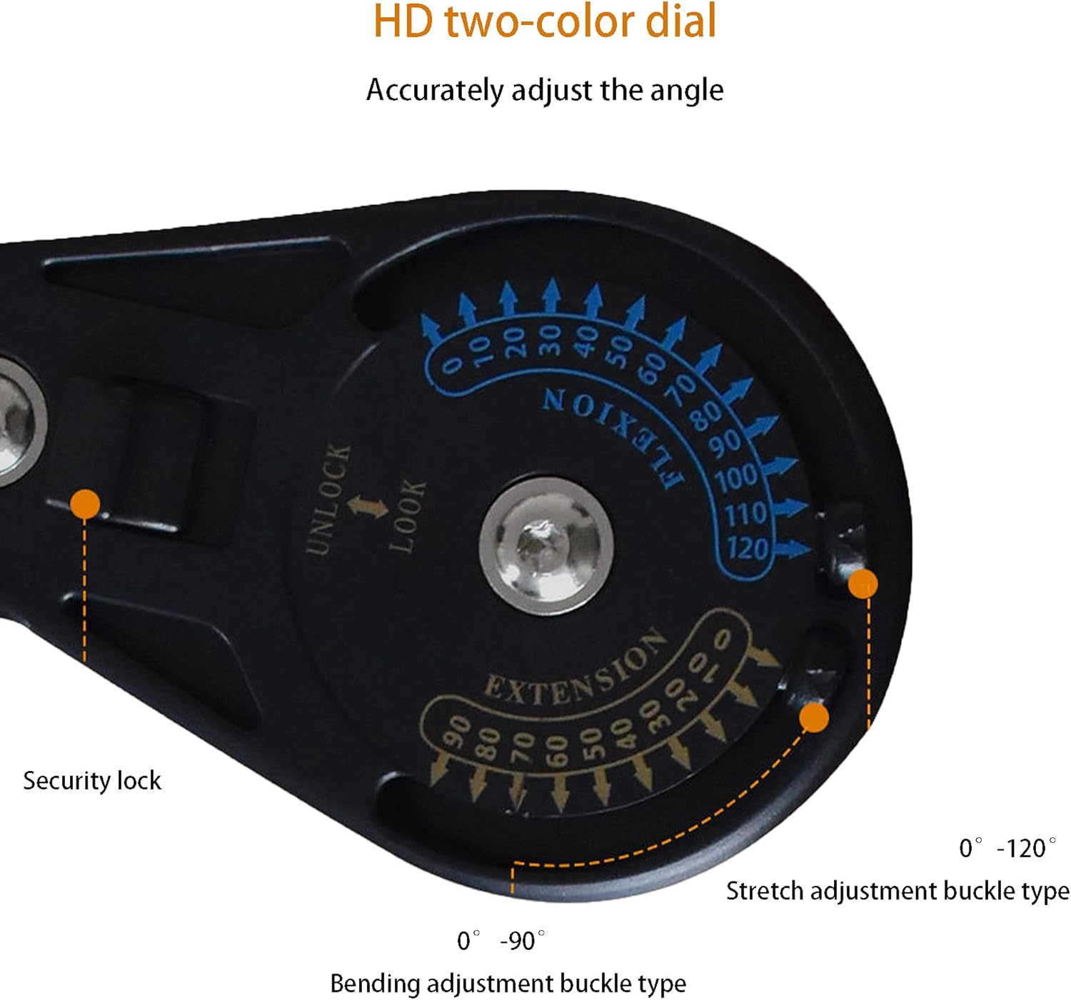 Hinged Elbow Brace for Post Op Elbow Fracture Rehabilitation Adjustable Splint Shoulder Strap Arm Orthosis Injury Recovery Support Stabilizer Splint Hinged Support Sling Stabilizer,Left