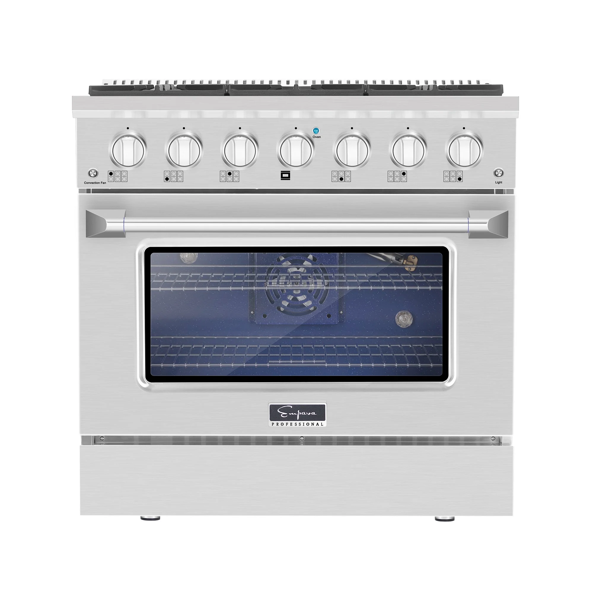 Empava 36-Inch Pro-Style Slide-In Single Oven Gas Range (EMPV-36GR08)