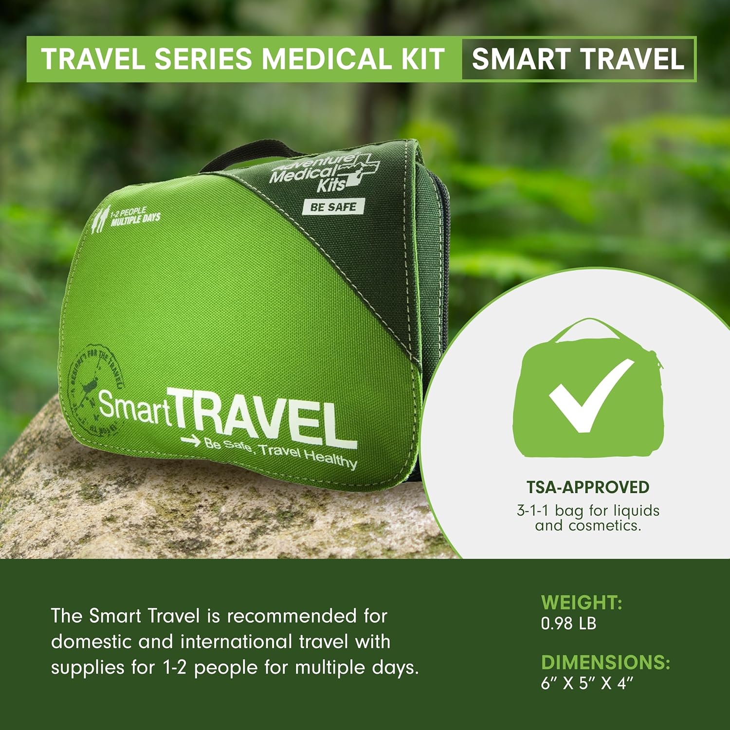 Adventure Medical Kits Smart Travel First Aid Kit