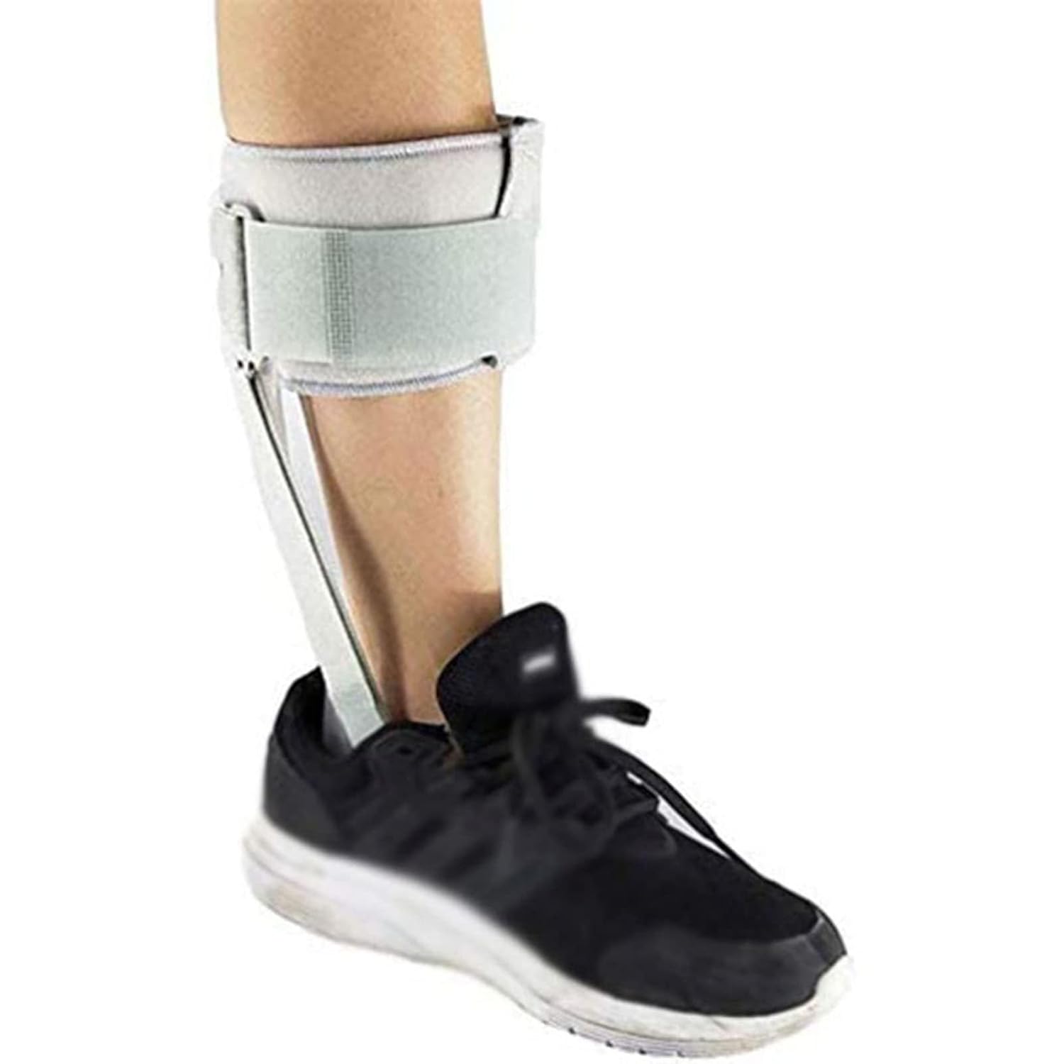 Adjustable Ankle Foot Orthosis Brace, Ankle Orthosis Splint Support, Drop Foot Brace, Achilles Tendonitis and Foots Drop, Relieve Pressure(Left,Small)