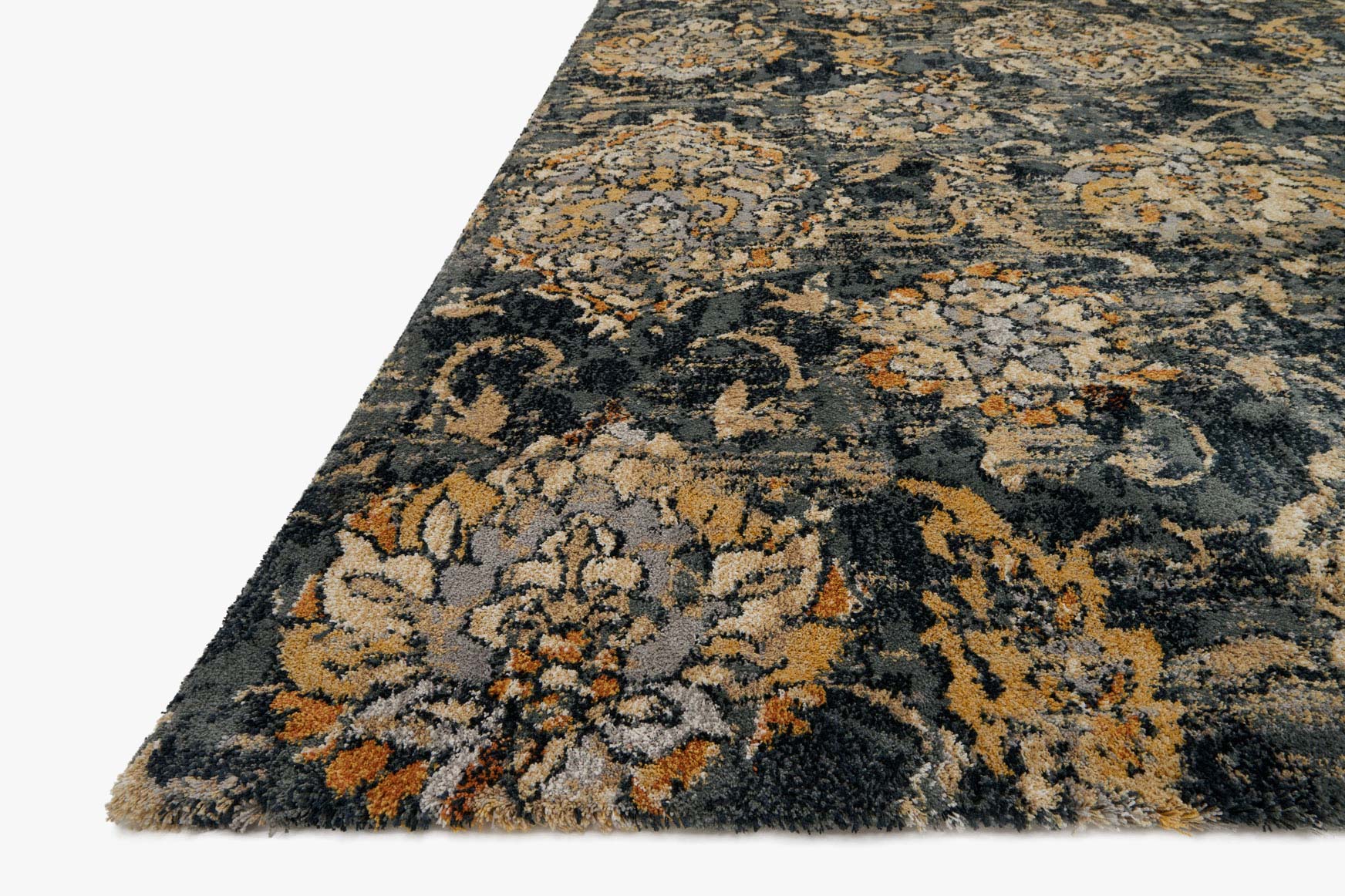 Loloi Torrance Collection - Transitional Power Loomed Rug in Charcoal (TC-11)