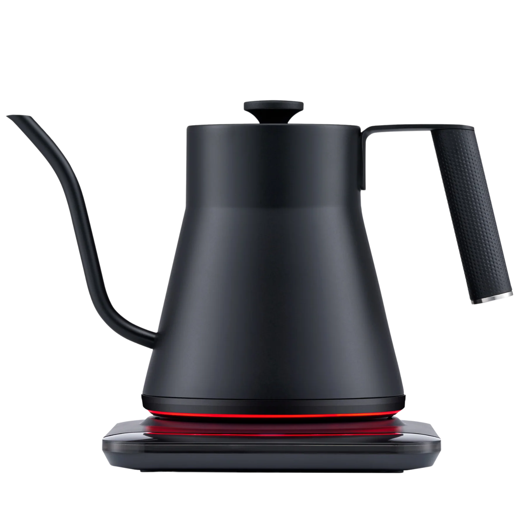 SAKI Baristan Electric Gooseneck Kettle with Precise Temperature Control, Pour Over Coffee Kettle & Tea Kettle, Stainless Steel, 1200W Quick Heating, 1 Liter, Matte Black