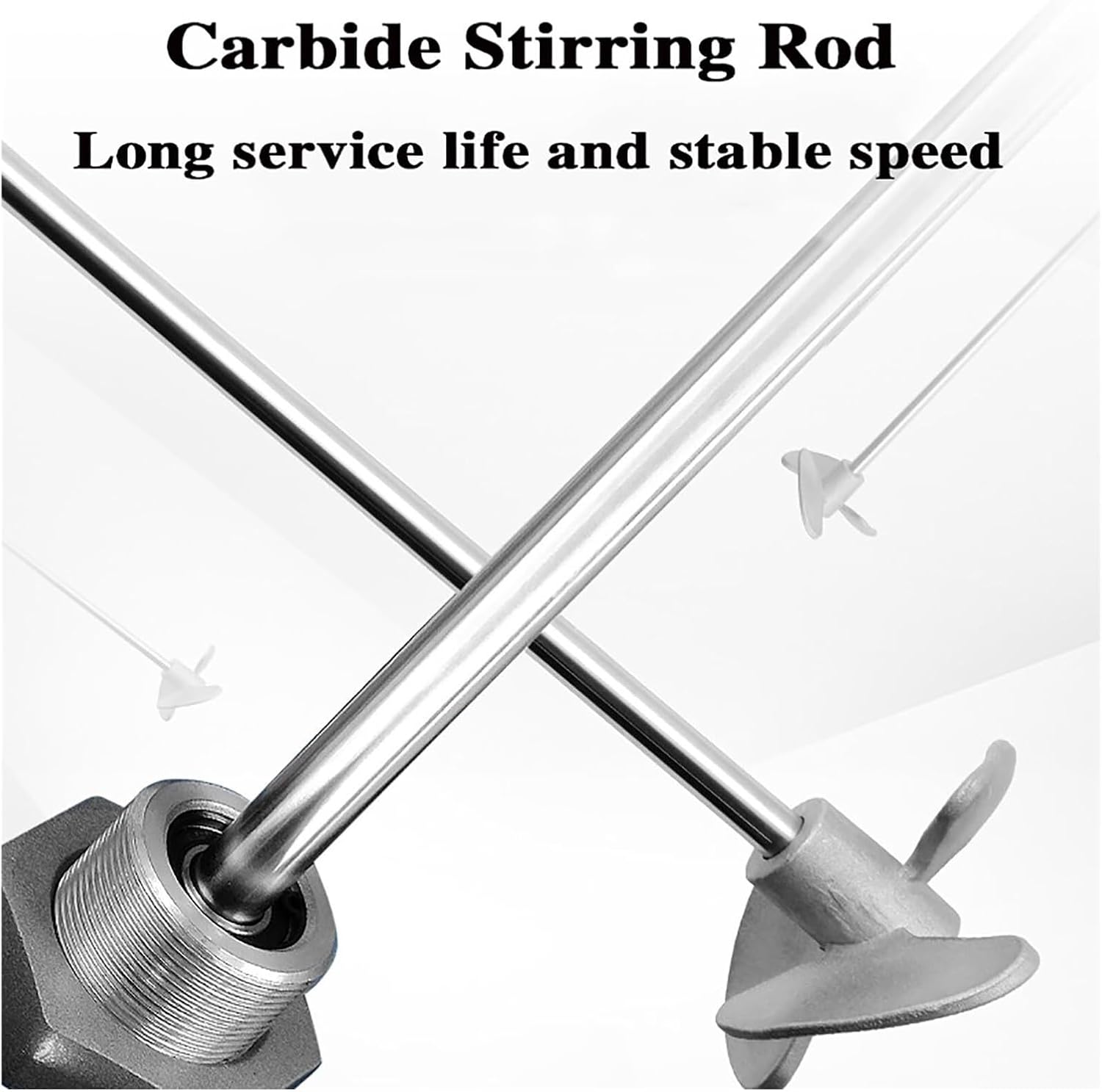 30 Gallon Paint Mixer Machine, 1/4HP Automatic Lifting Air Agitator, Pneumatic Mixing Machine with Stand, Height Adjustable(Aluminum Alloy Blade)