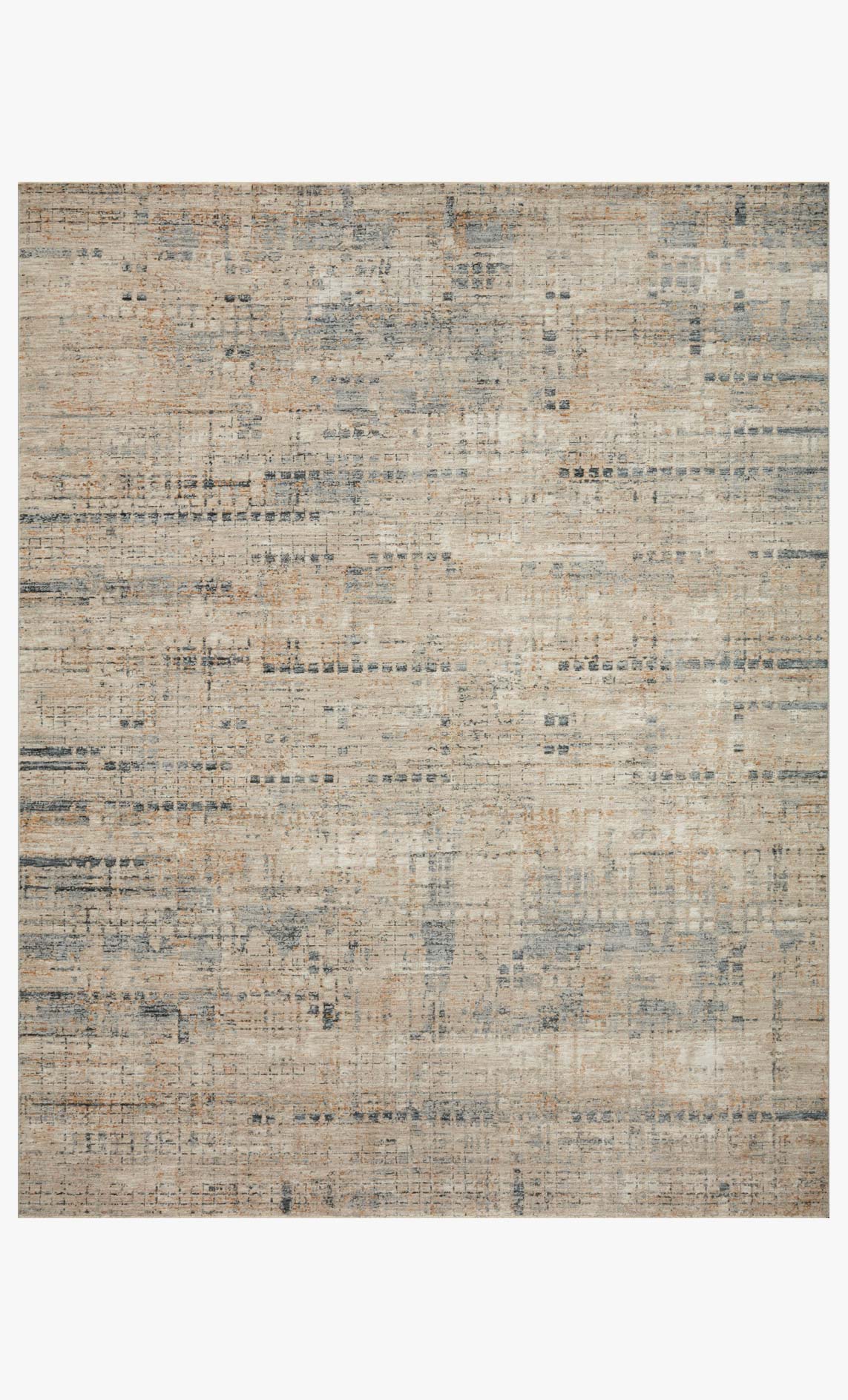 Loloi Axel Collection - Contemporary Power Loomed Rug in Stone & Sky (AXE-01)