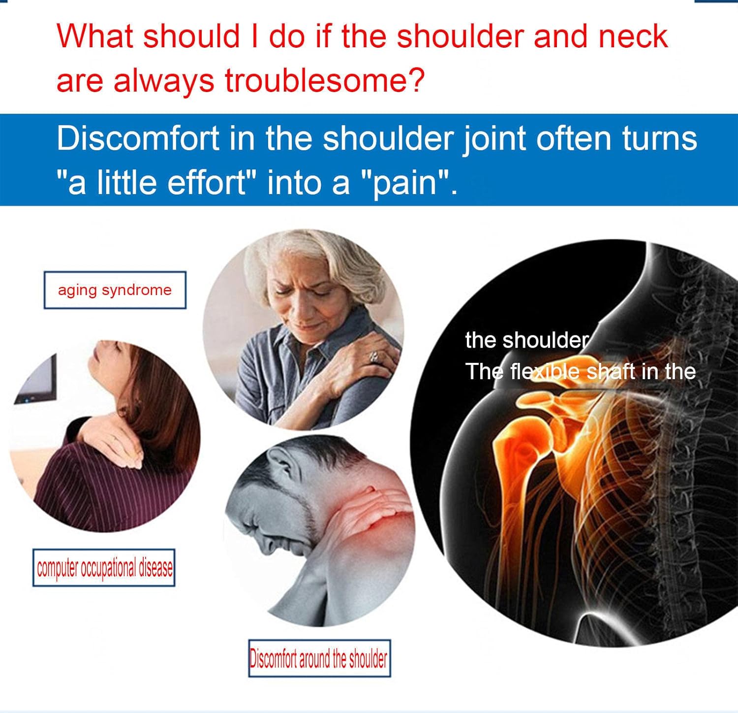 Heating Shoulder Wrap, Recovery Shoulder Brace for Men and Women, Breathable Neoprene Shoulder Support Brace Relief for Shoulder Injuries,M