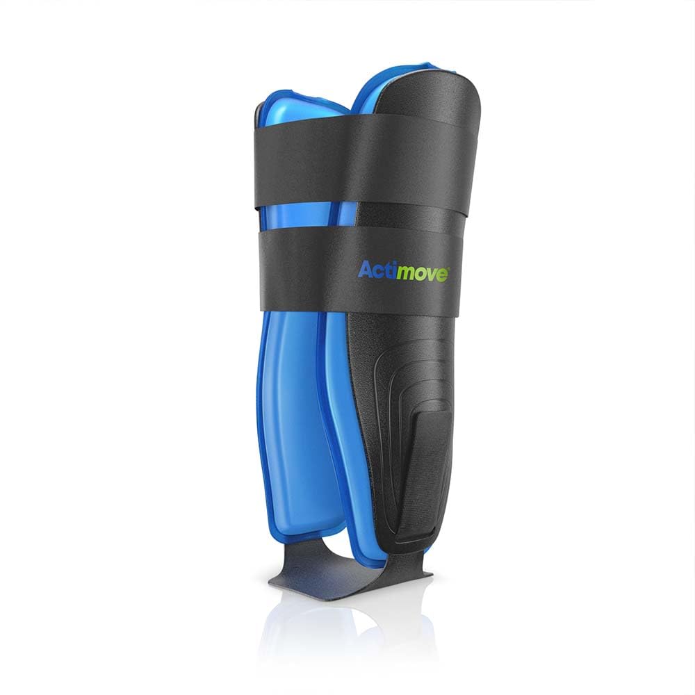 Actimove Professional TaloCast Air Ankle Brace | Lightweight Ankle Support for Sprained Ankle, Achilles Tendonitis, Plantar Fasciitis, & Injured Foot | Unisex, Black - Choose Your Size