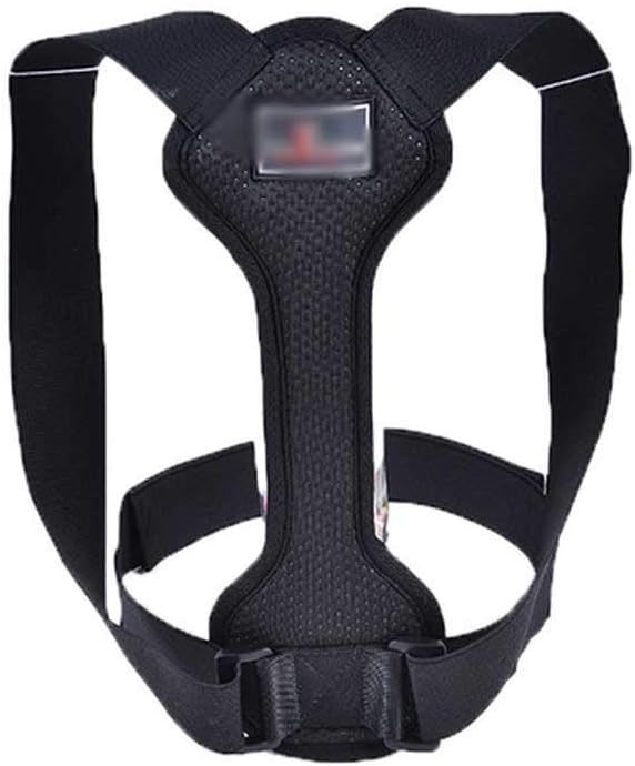 Adjustable Clavicle Support Brace for Men Women Back Posture Corrector for Bad Posture Improve Shoulder Alignment Upper Back Sup(D,Small-S)