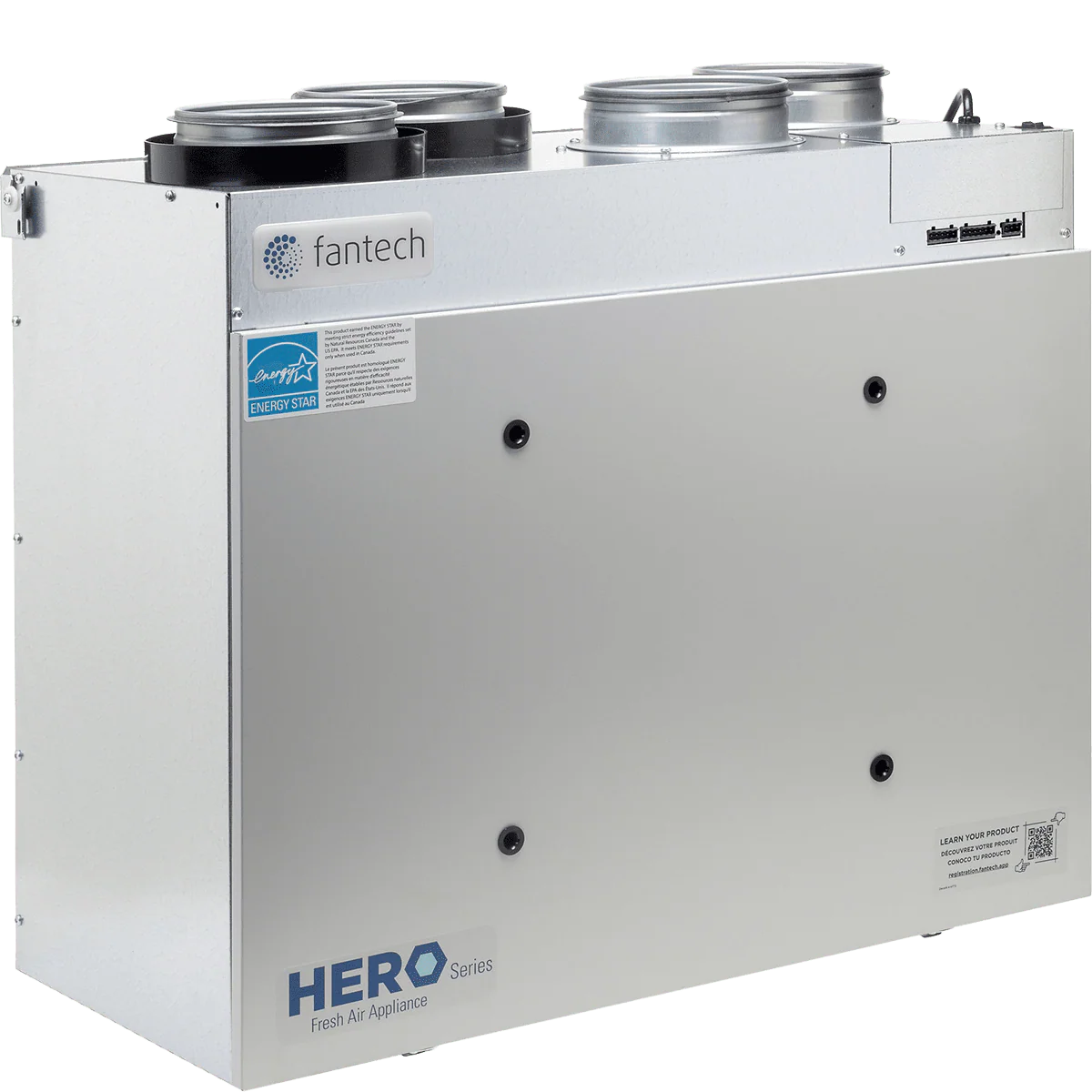 Fantech HERO 150H 161 CFM Heat Recovery Ventilator