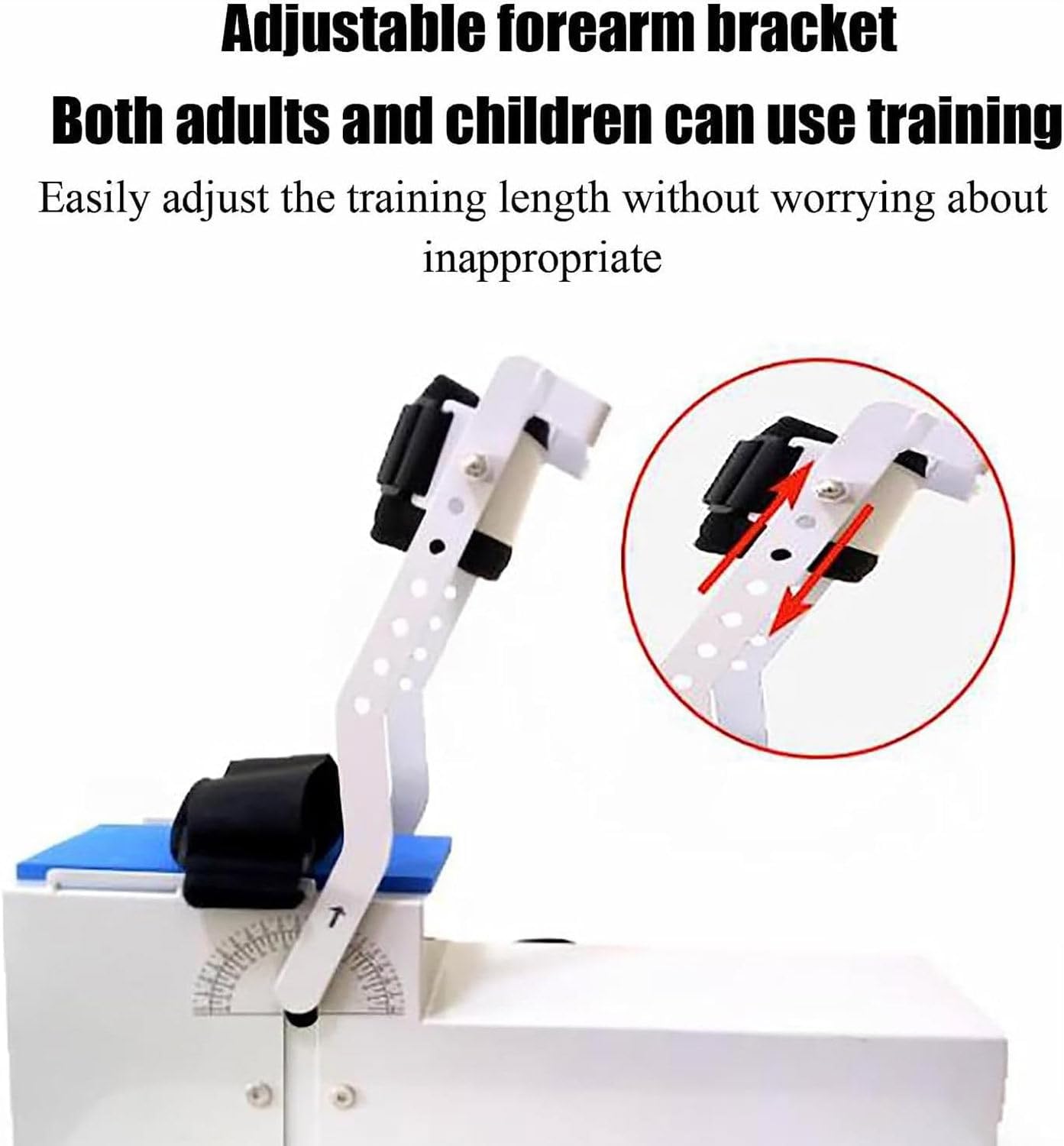 Elbow Stretching Rehabilitation Training Device -20° to 150° Flexion Angle Extension Adjustable Forearm Support