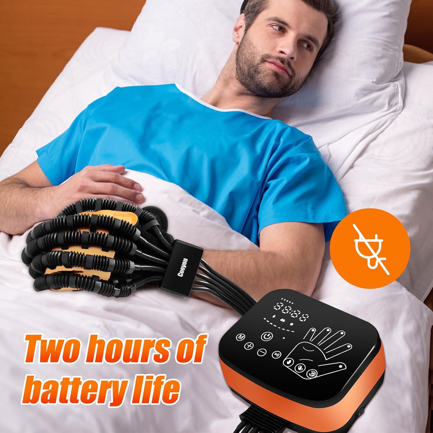 Hand Rehabilitation Glove｜Stroke Rehab｜Rehab Glove Use - Right Hand, Size S