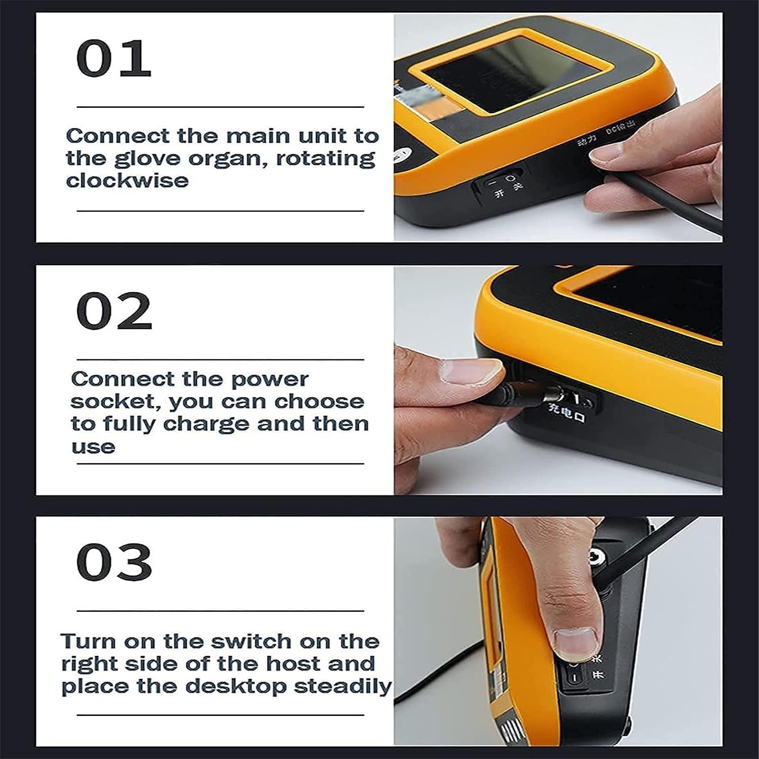 Hand Rehabilitation Robot Gloves Rehabilitation Robot Gloves, Finger Straightening Brace Guard Protector,Family Car Training Smart Glove Stroke Recovery,For Hand Rehabilitation ( Color : Lefthand , Si