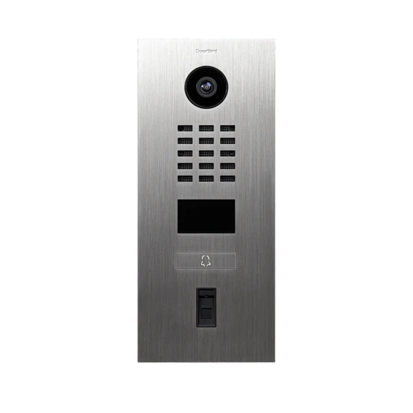 DoorBird D2101FV Fingerprint 50 IP Video Door Station, 1 Call Button in  Stainless Steel V2A